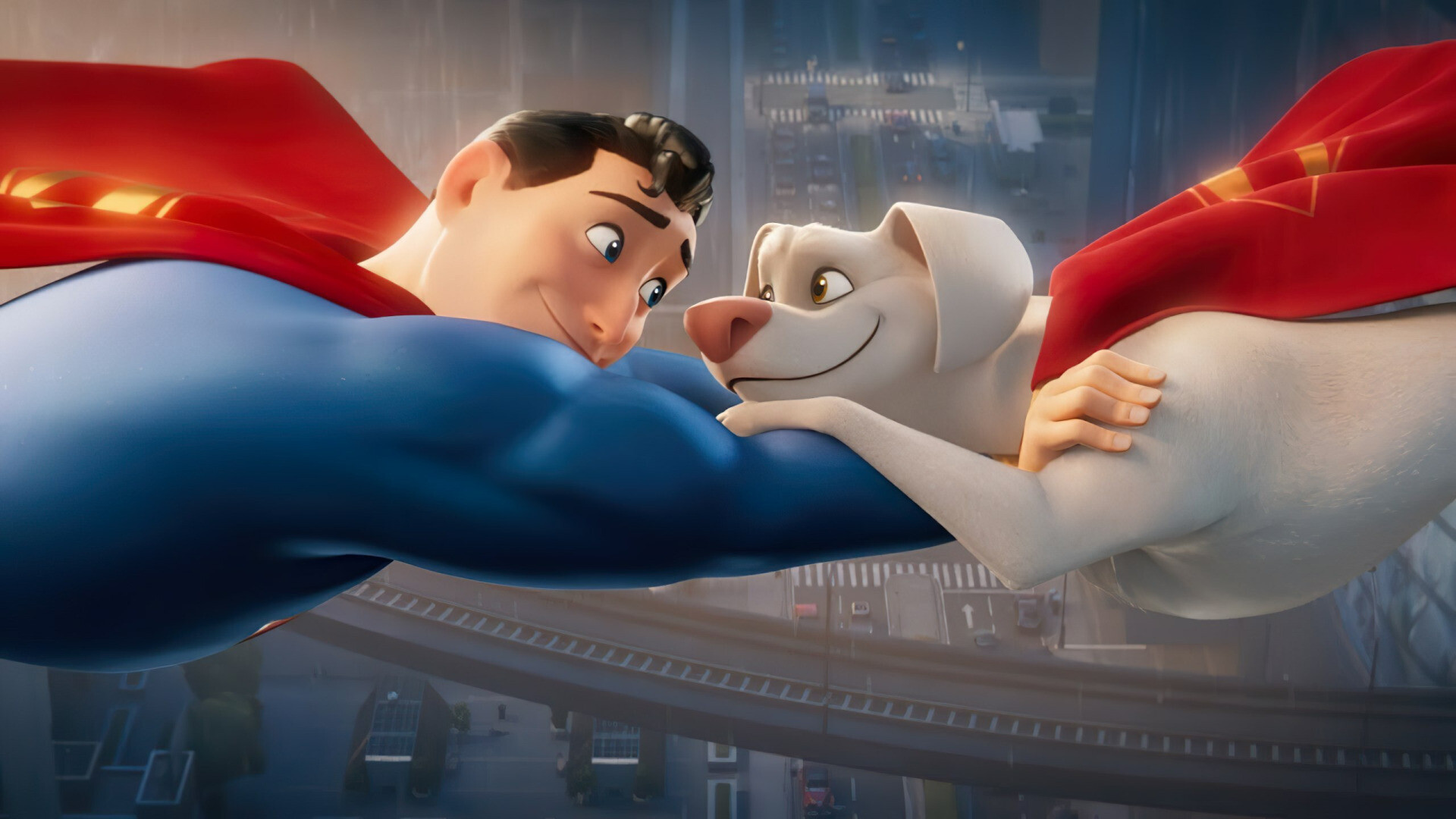 DC League of Super-Pets, Animated superhero film, Animal heroes unite, Exciting trailer, 1920x1080 Full HD Desktop