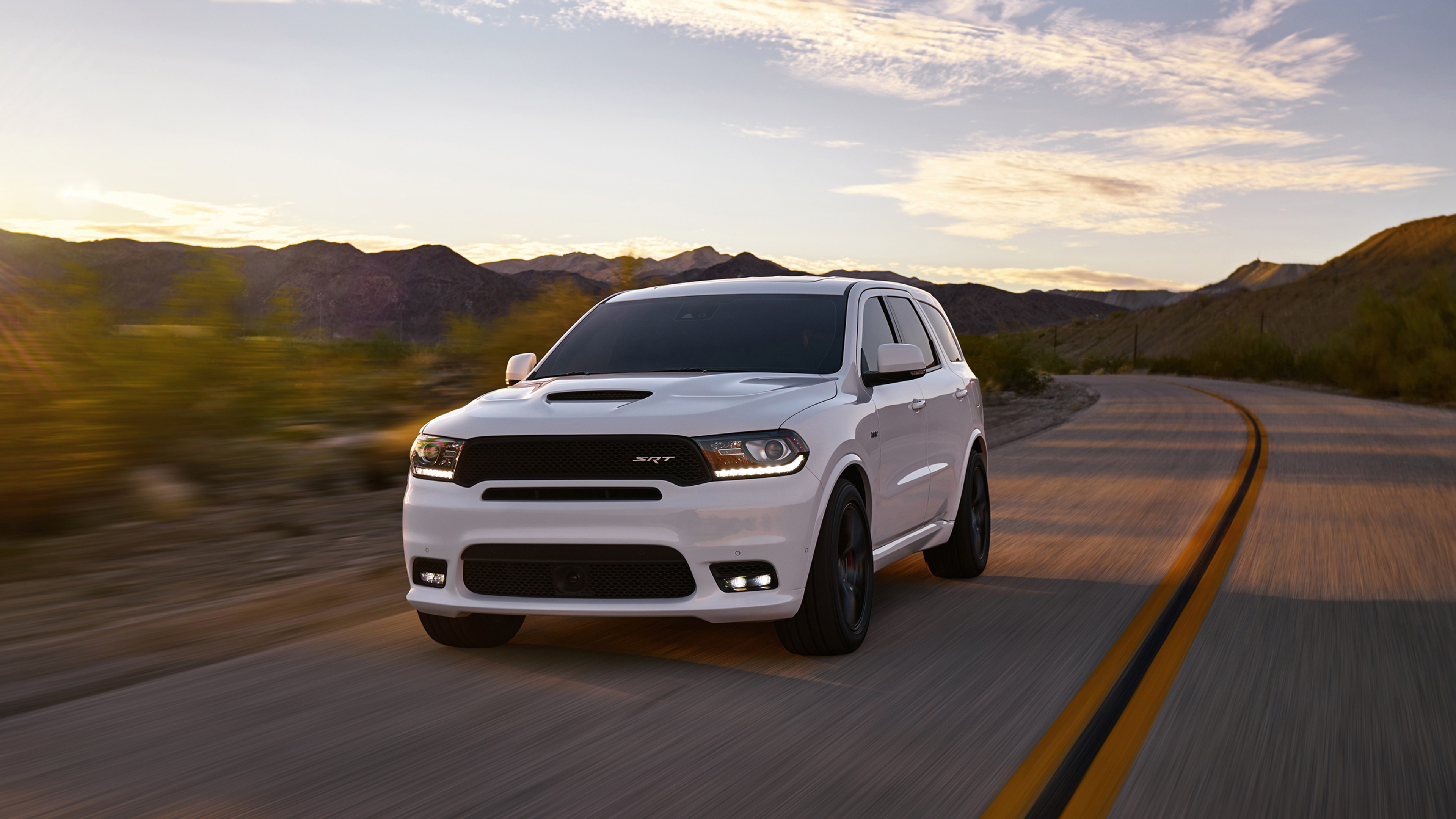 Dodge Durango, SRT edition, 2017 model, Car pixel, 3840x2160 4K Desktop