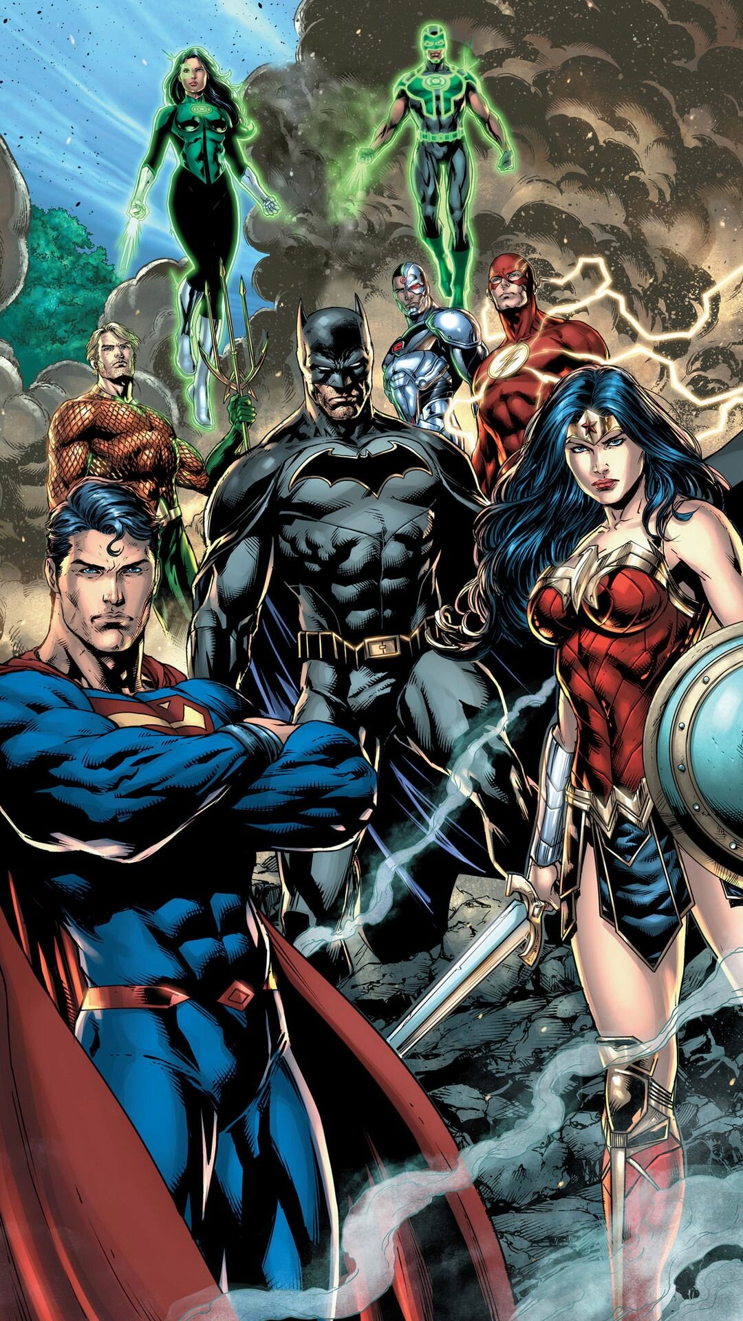 DC Comics, HD Android wallpapers, 1080x1920 Full HD Phone