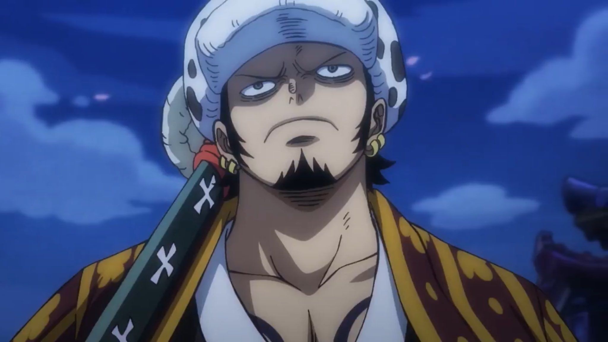 Trafalgar Law, Mario's collection, One Piece anime, Cool pirate, 2050x1160 HD Desktop