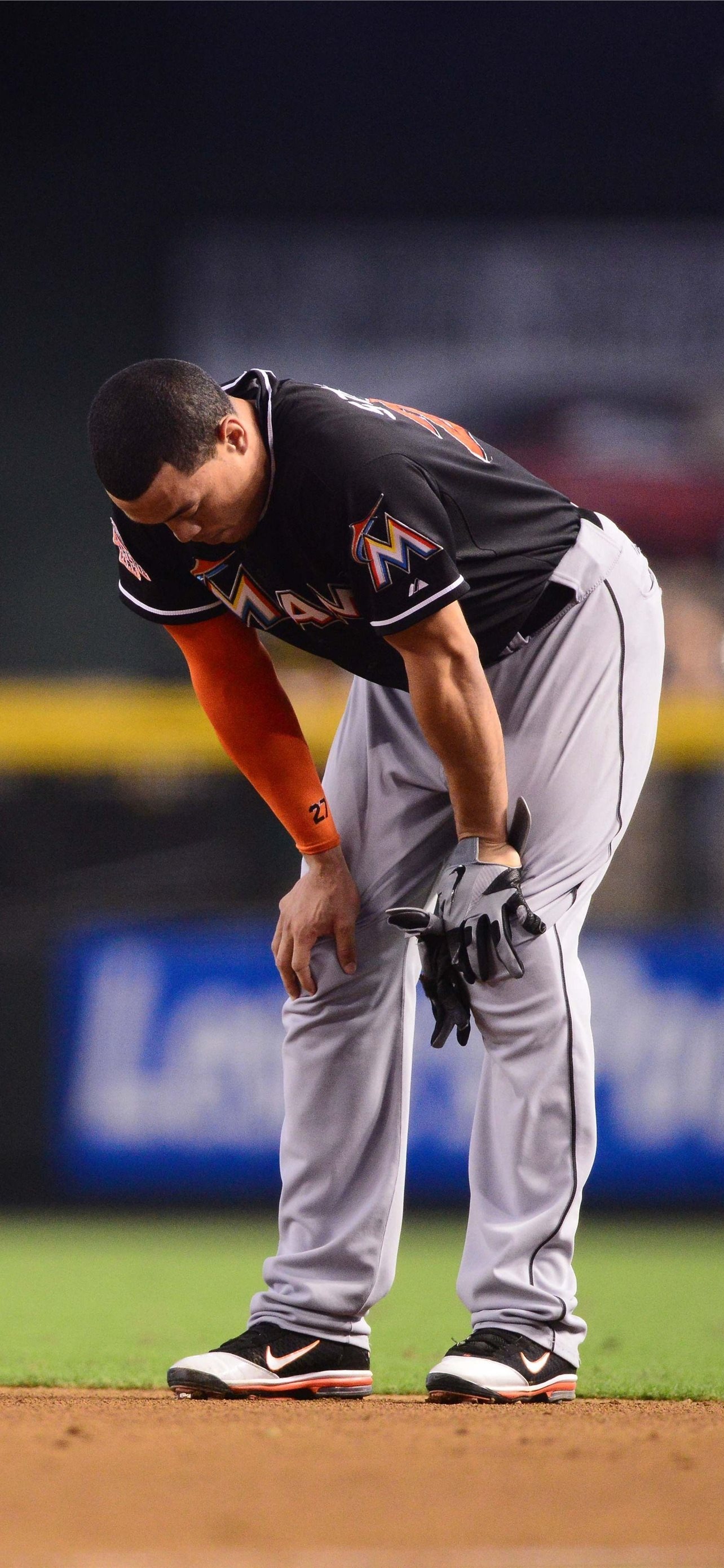 Miami Marlins, Sports team, iPhone wallpaper, HD, 1290x2780 HD Phone