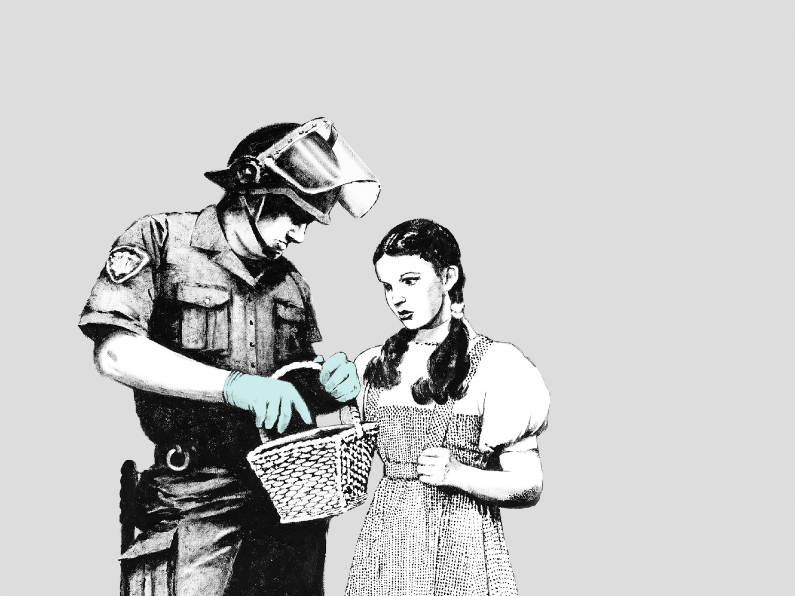 Dorothy Police Search, Banksy Wallpaper, 2560x1920 HD Desktop