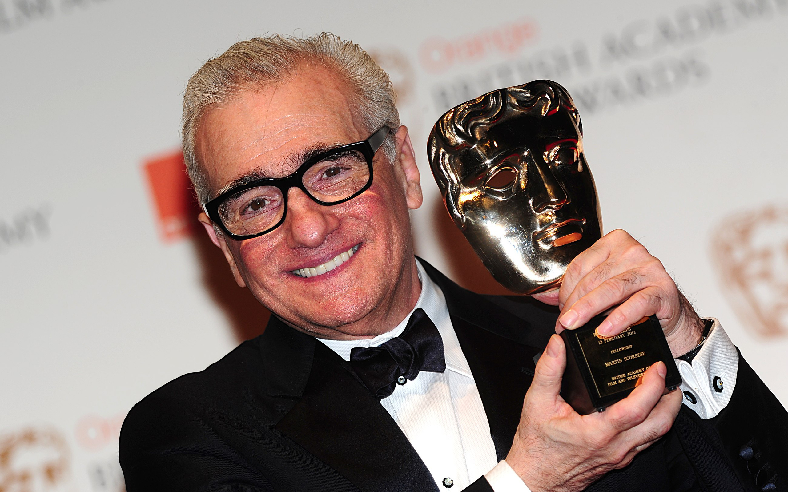 Orange British Academy Film Awards 2012, Martin Scorsese Wallpaper, 2560x1600 HD Desktop