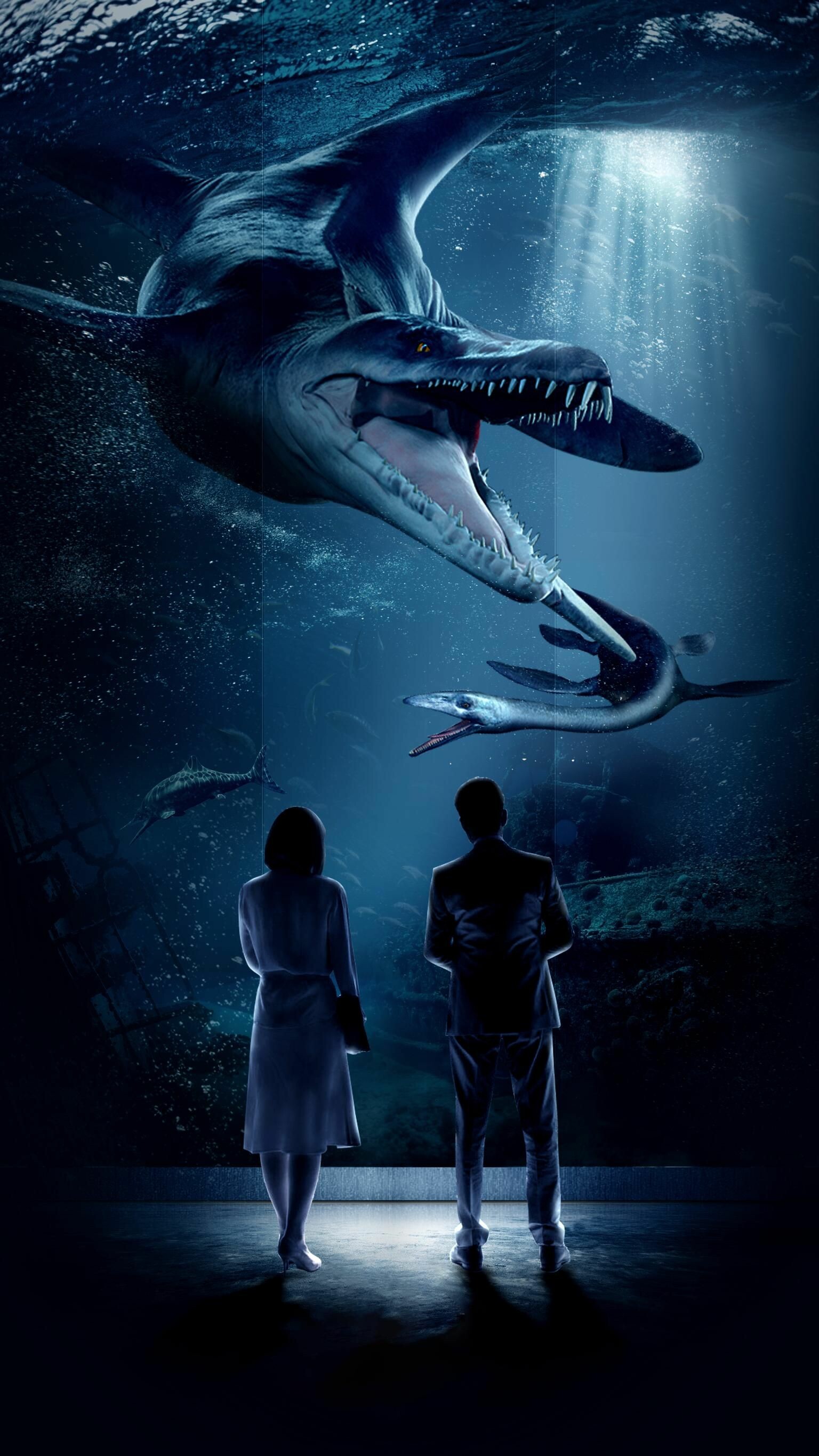 Jurassic World wallpaper, Striking imagery, Artistic design, Eye-catching, 1540x2740 HD Phone