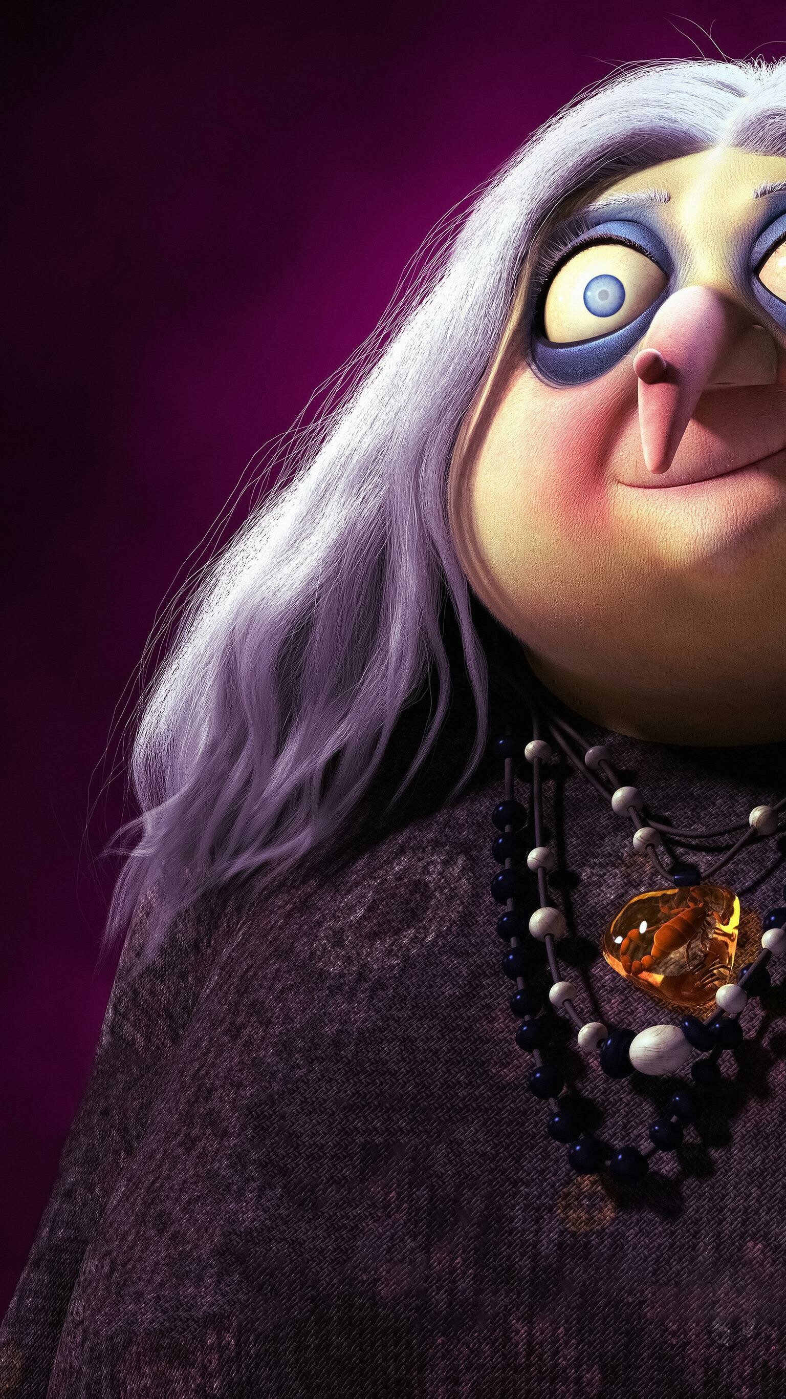 Grandmama, The Addams Family 2 Wallpaper, 1540x2740 HD Phone