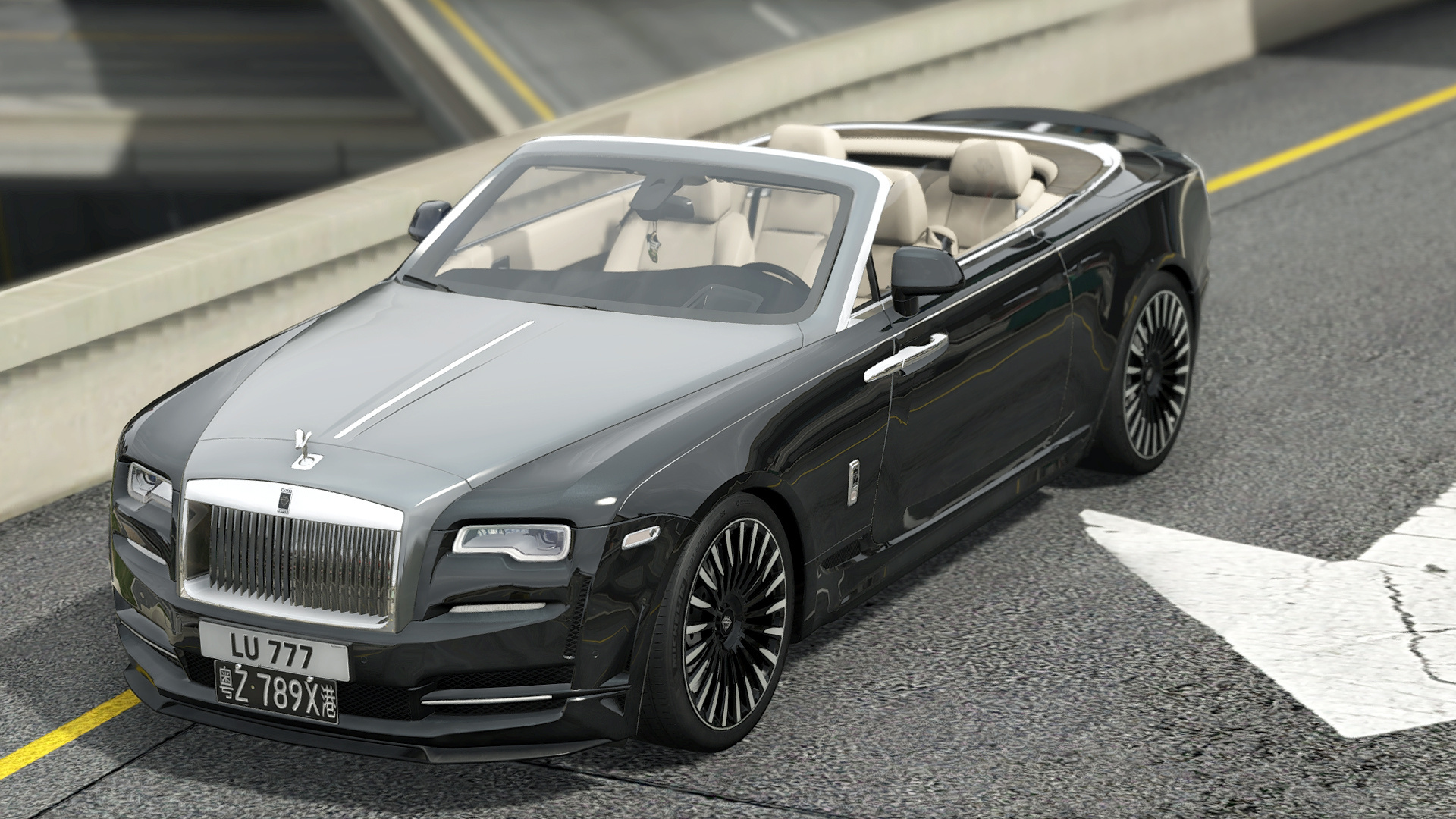 Rolls-Royce Dawn, Onyx concept, Add-on tuning, 2016 model, 1920x1080 Full HD Desktop