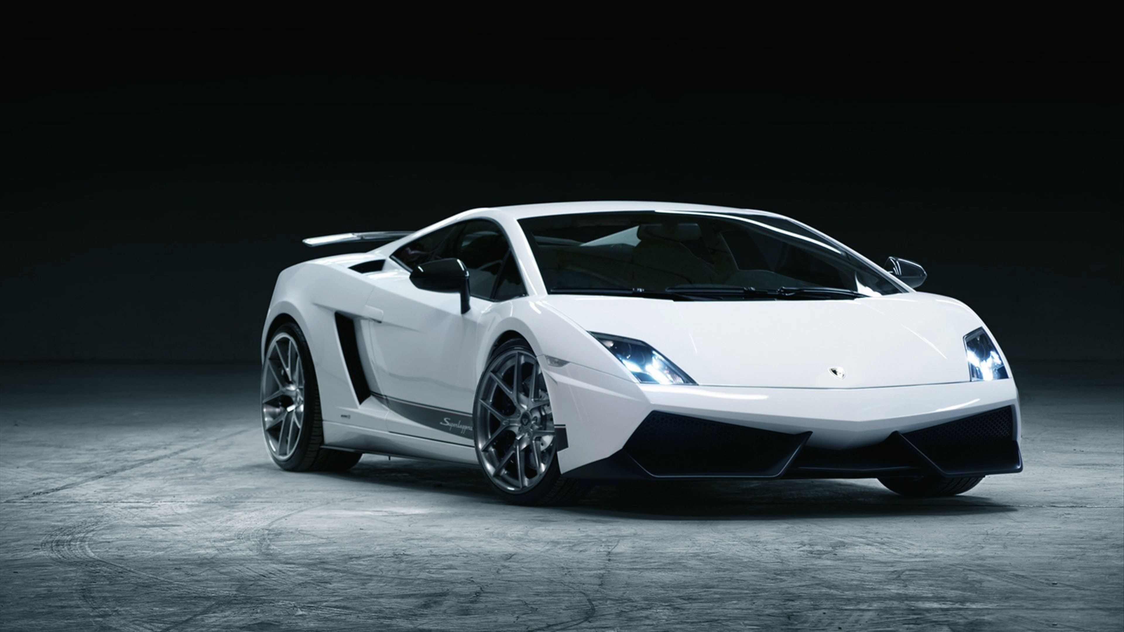 Monochrome, Lamborghini Gallardo Wallpaper, 3840x2160 4K Desktop