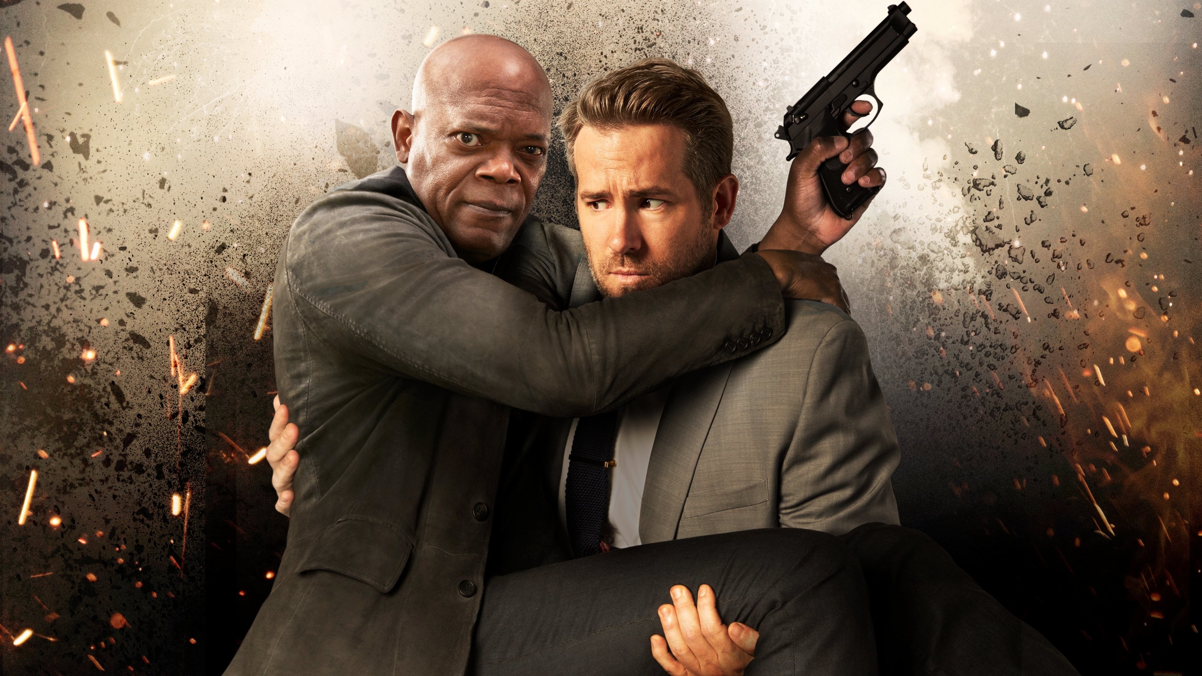 The Hitman's Bodyguard (2017) movie, Watch online, Plex, 3840x2160 4K Desktop