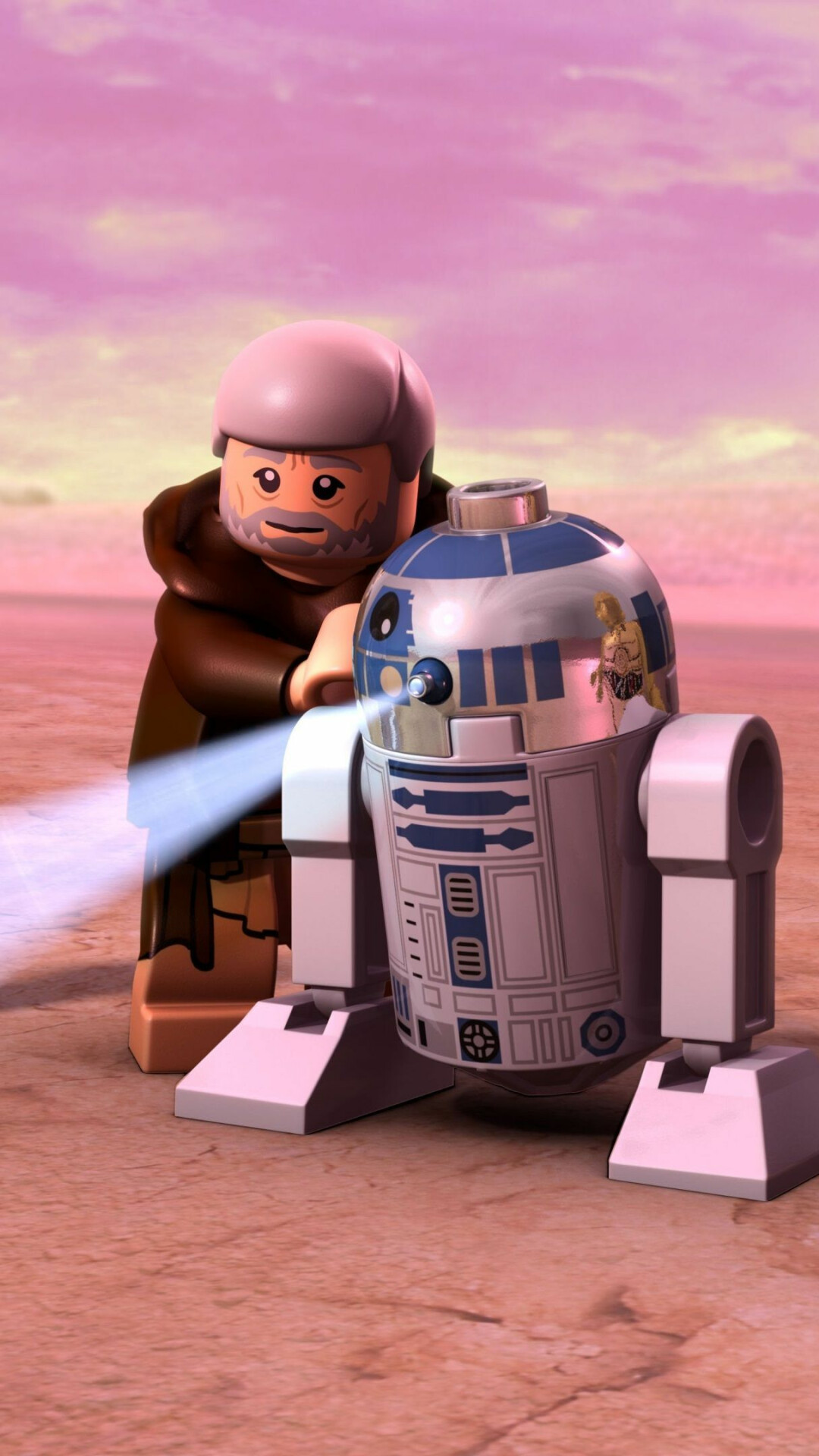 R2-D2, Lego Wallpaper, 1080x1920 Full HD Phone