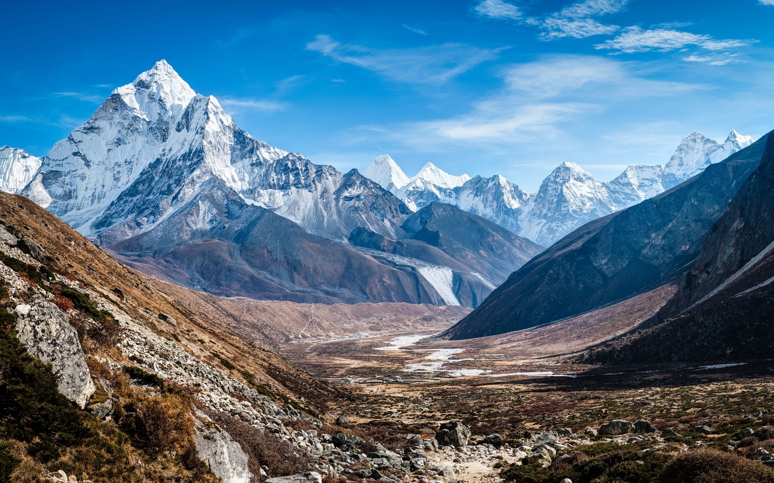 Ama Dablam, Nepal Wallpaper, 2560x1600 HD Desktop