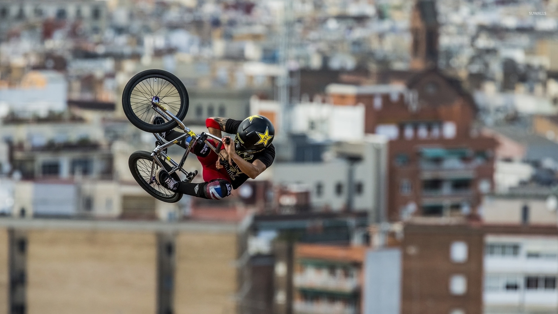 Jumping, Extreme sports, Dirt jumping, Adrenaline rush, 1920x1080 Full HD Desktop