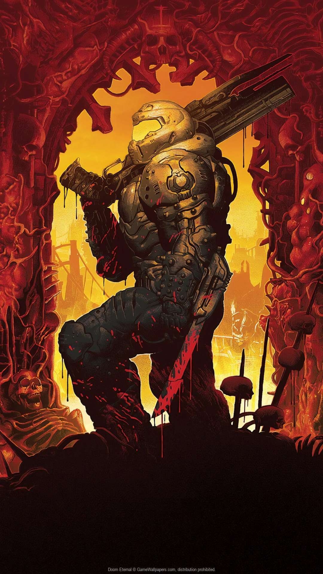 Bethesda, Doom ideas, Video game art, Gaming wallpapers, 1080x1920 Full HD Phone