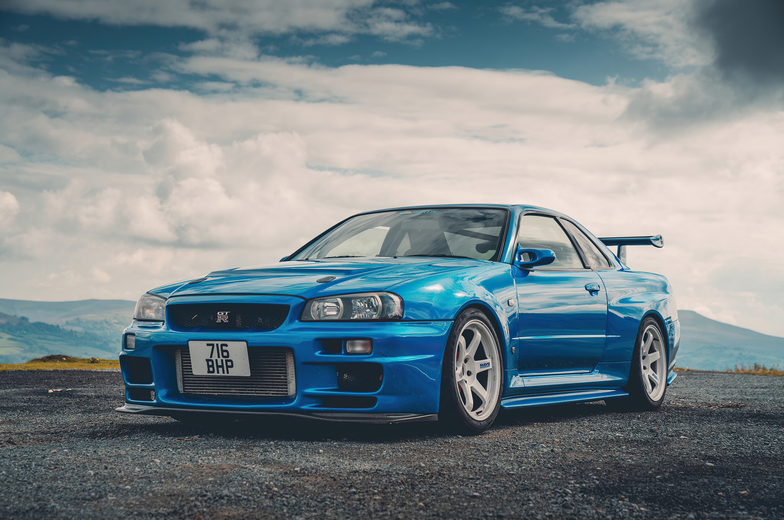 GT-R Custom, Nissan Skyline R34 Wallpaper, 2560x1700 HD Desktop