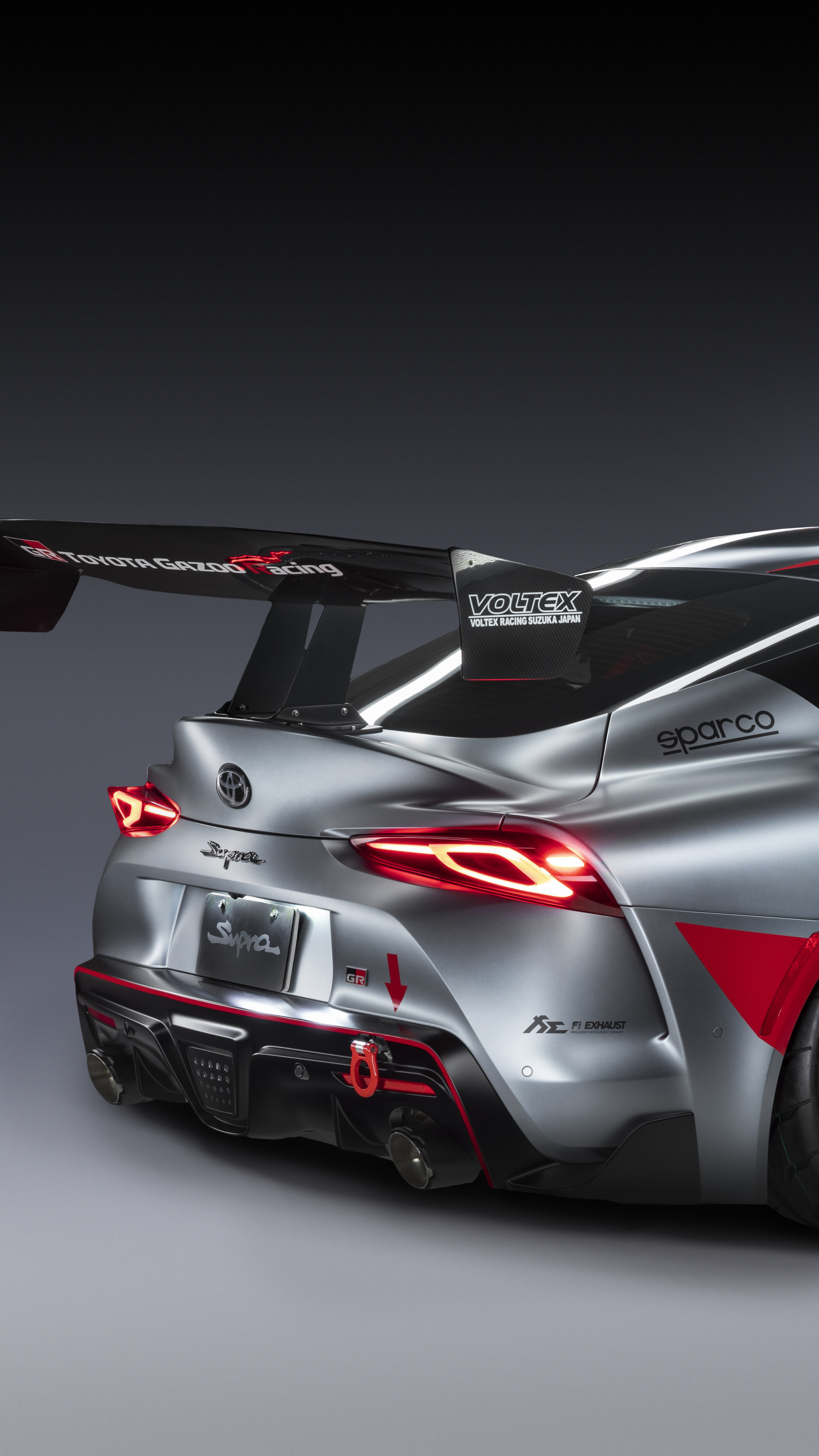 Spoiler, Toyota GR Supra Wallpaper, 2160x3840 4K Phone