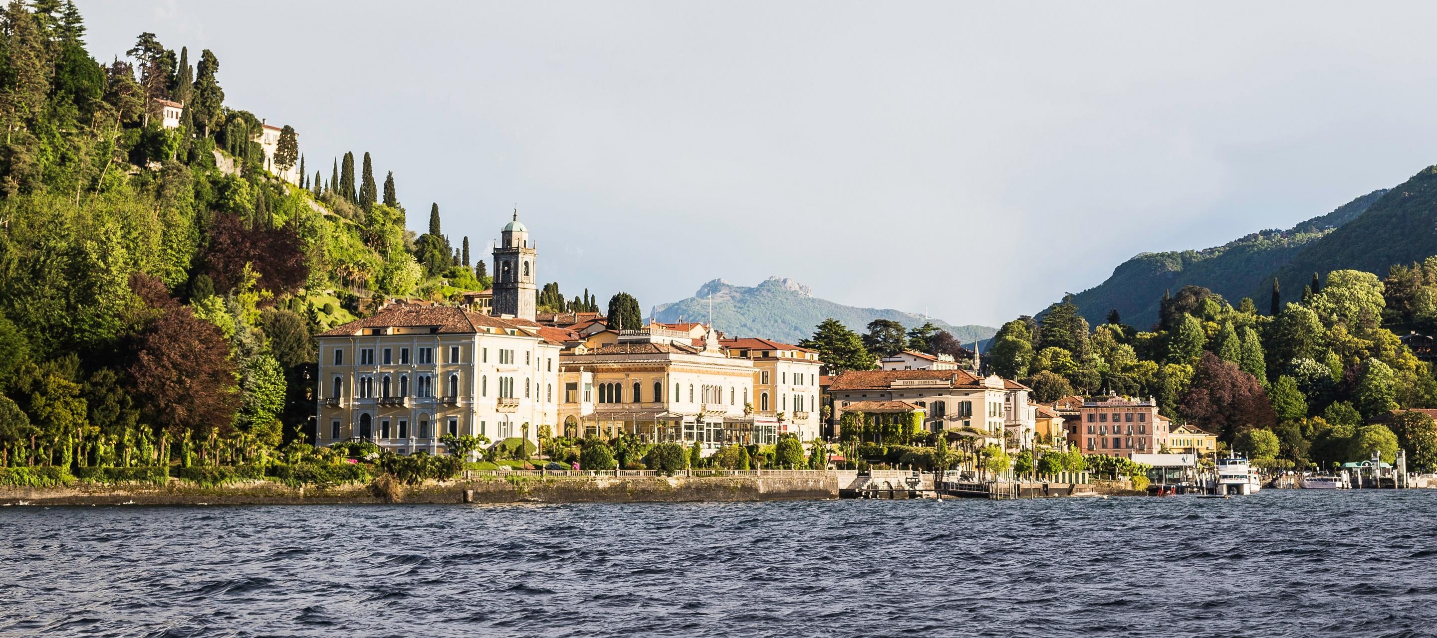 Lake Como, Posted by Michelle Tremblay, Images, Travels, 2880x1280 Dual Screen Desktop