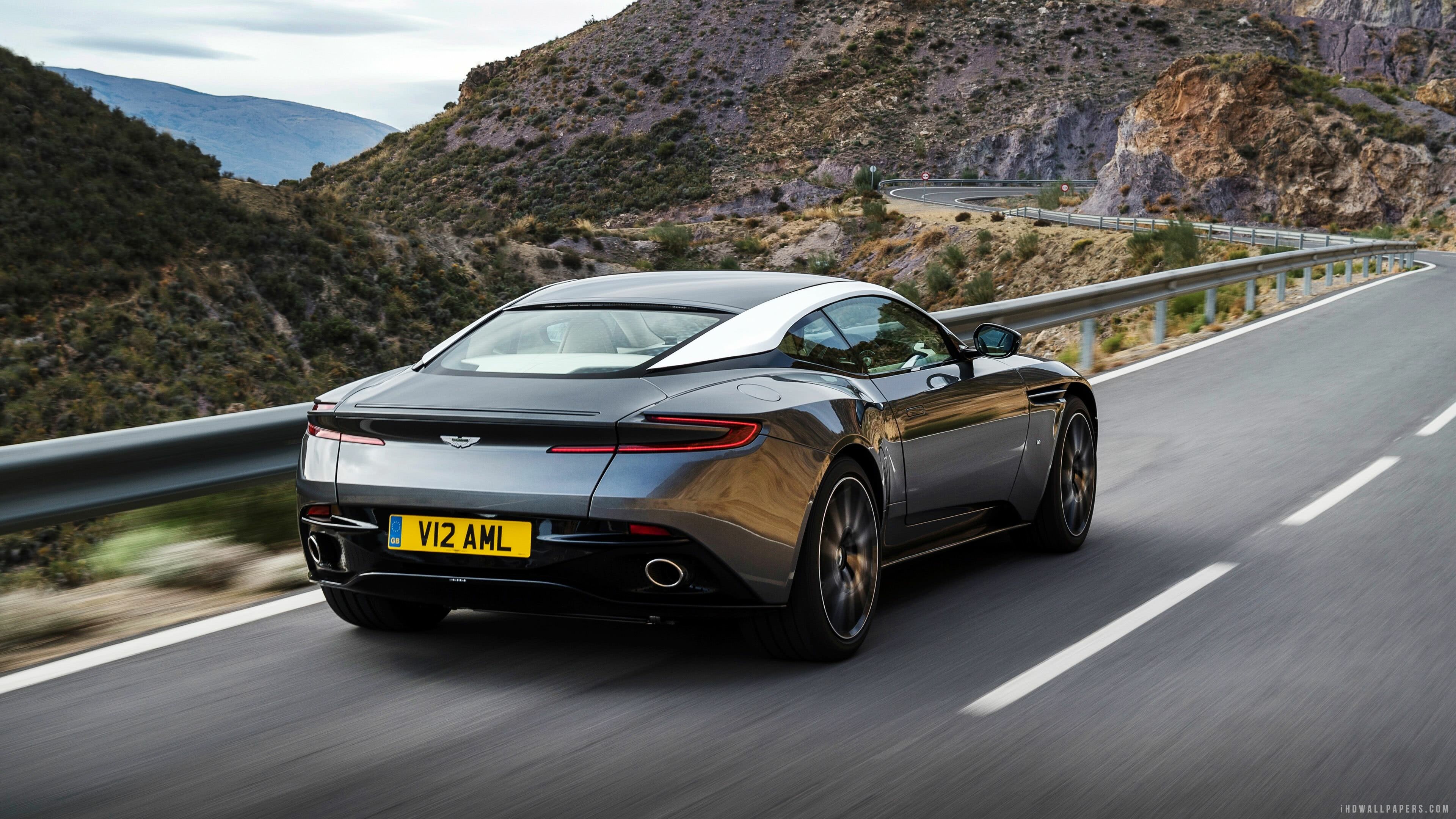 Black Aston Martin, DB11, 3840x2160 4K Desktop