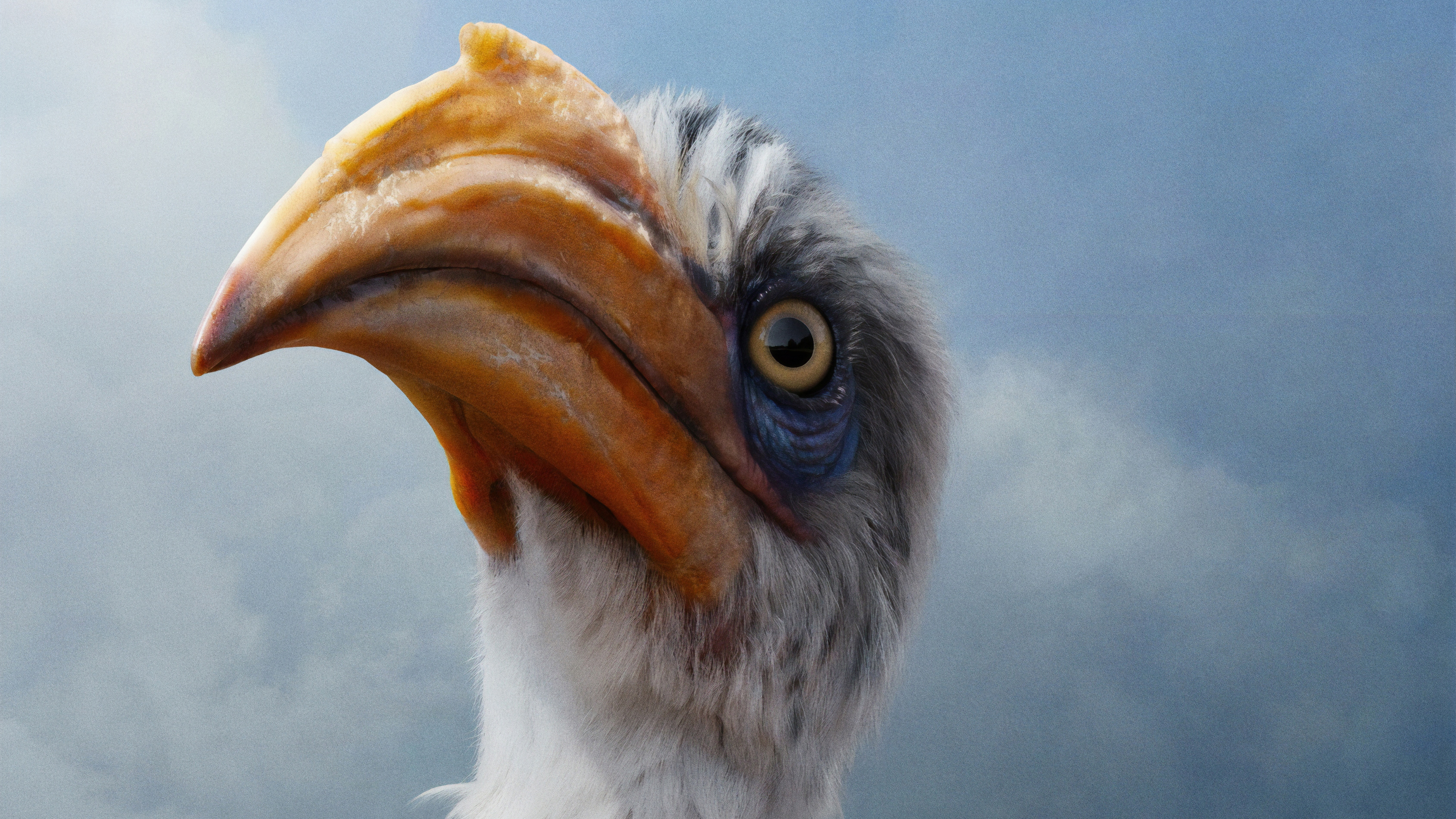 The Lion King (2019), John Oliver, Zazu, 3380x1900 HD Desktop