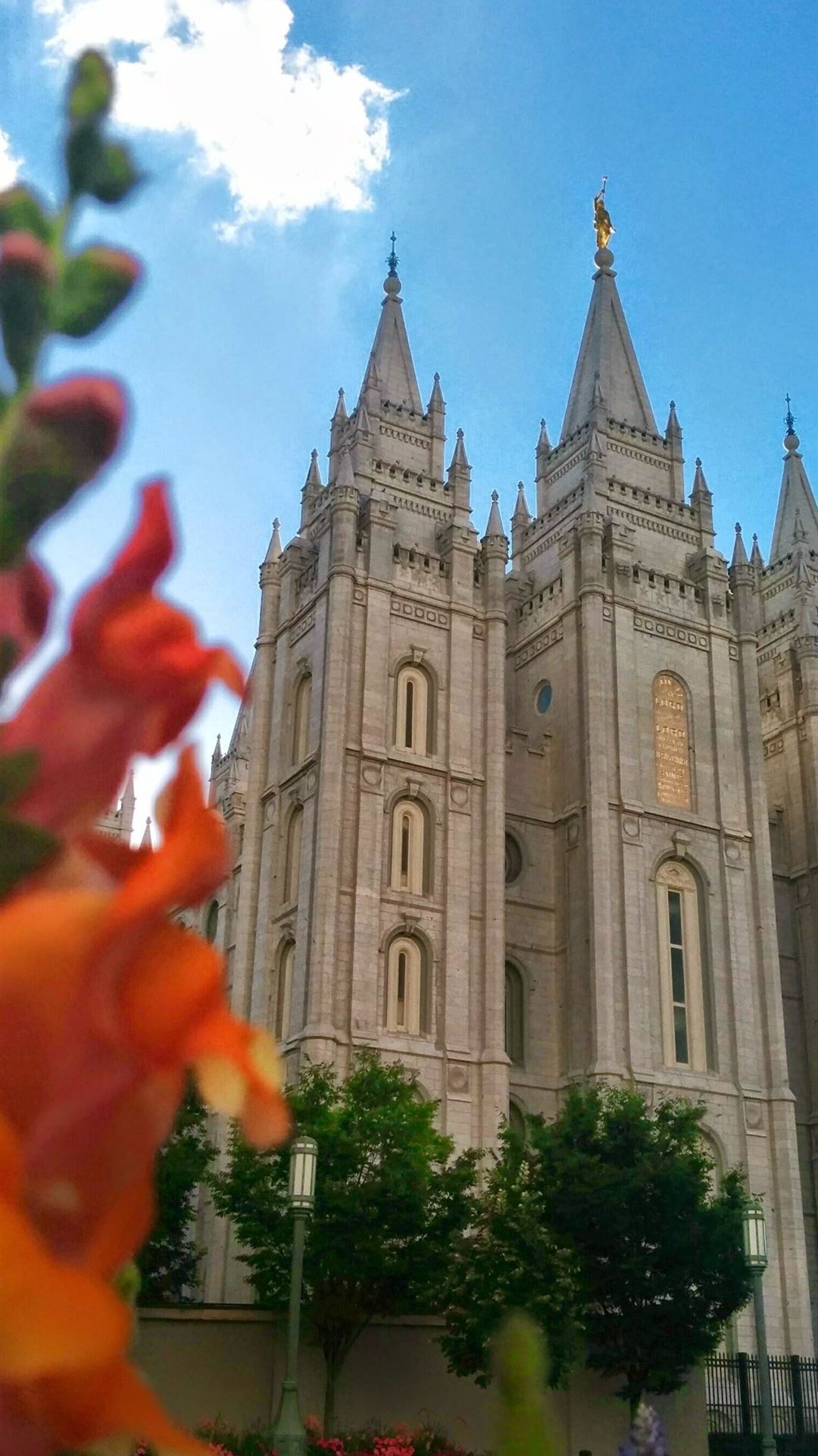 Salt Lake Temple, Salt Lake City, iPhone wallpapers, Free Download, 1080x1920 Full HD Phone