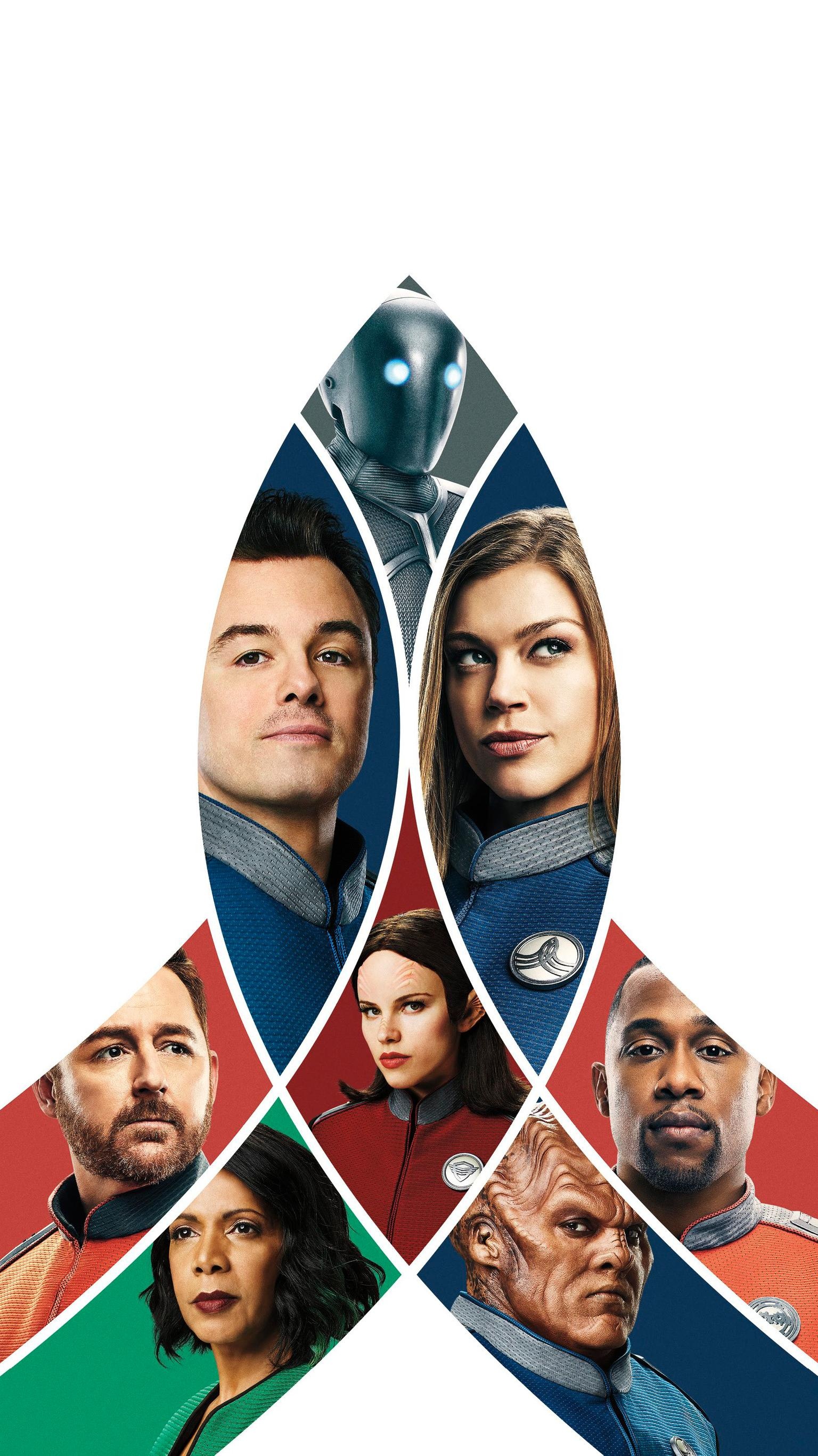 The Orville, Samantha Walker, Creative wallpapers, TV series, 1540x2740 HD Phone