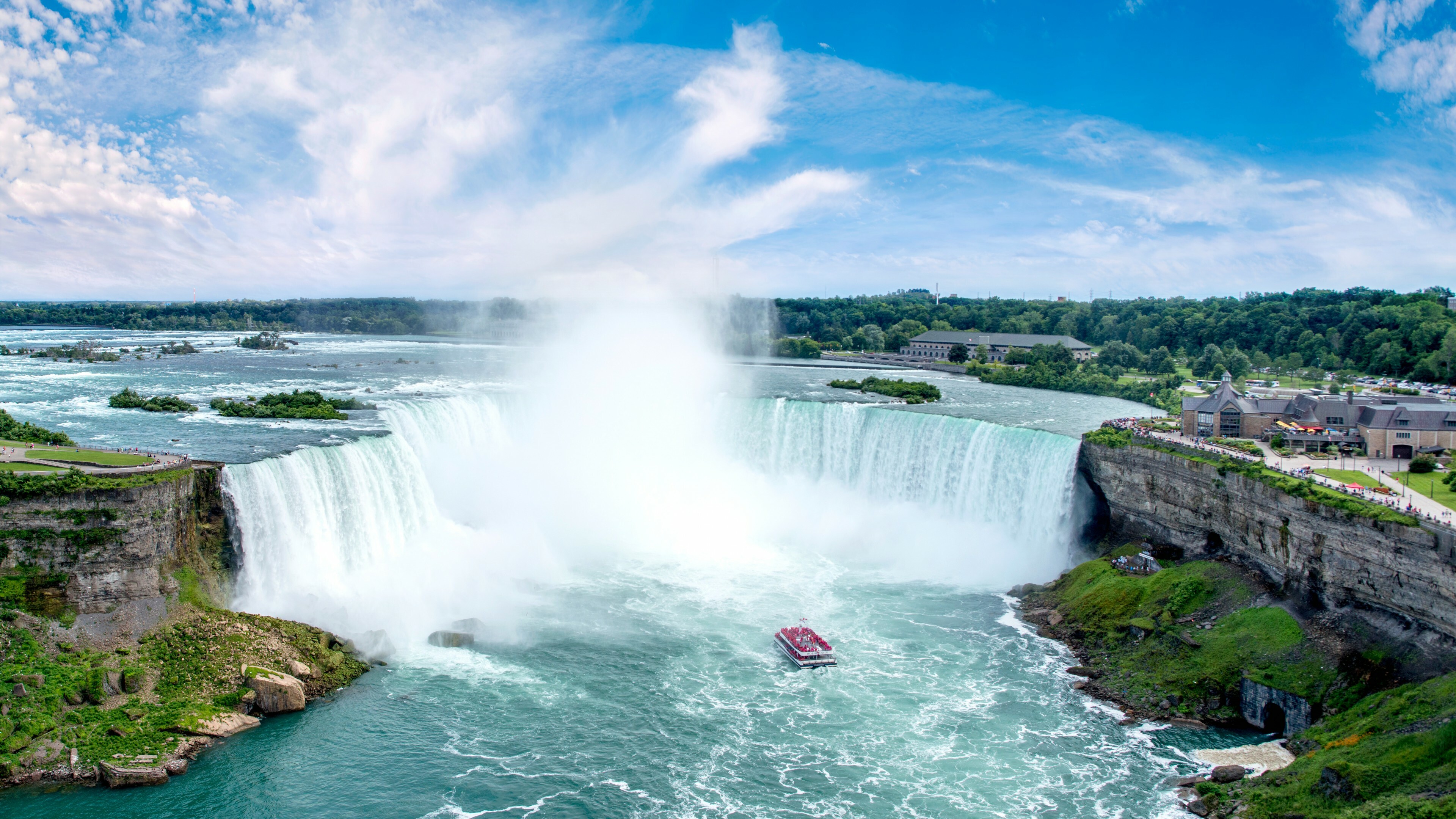 Niagara in USA, Niagara Falls Wallpaper, 3840x2160 4K Desktop