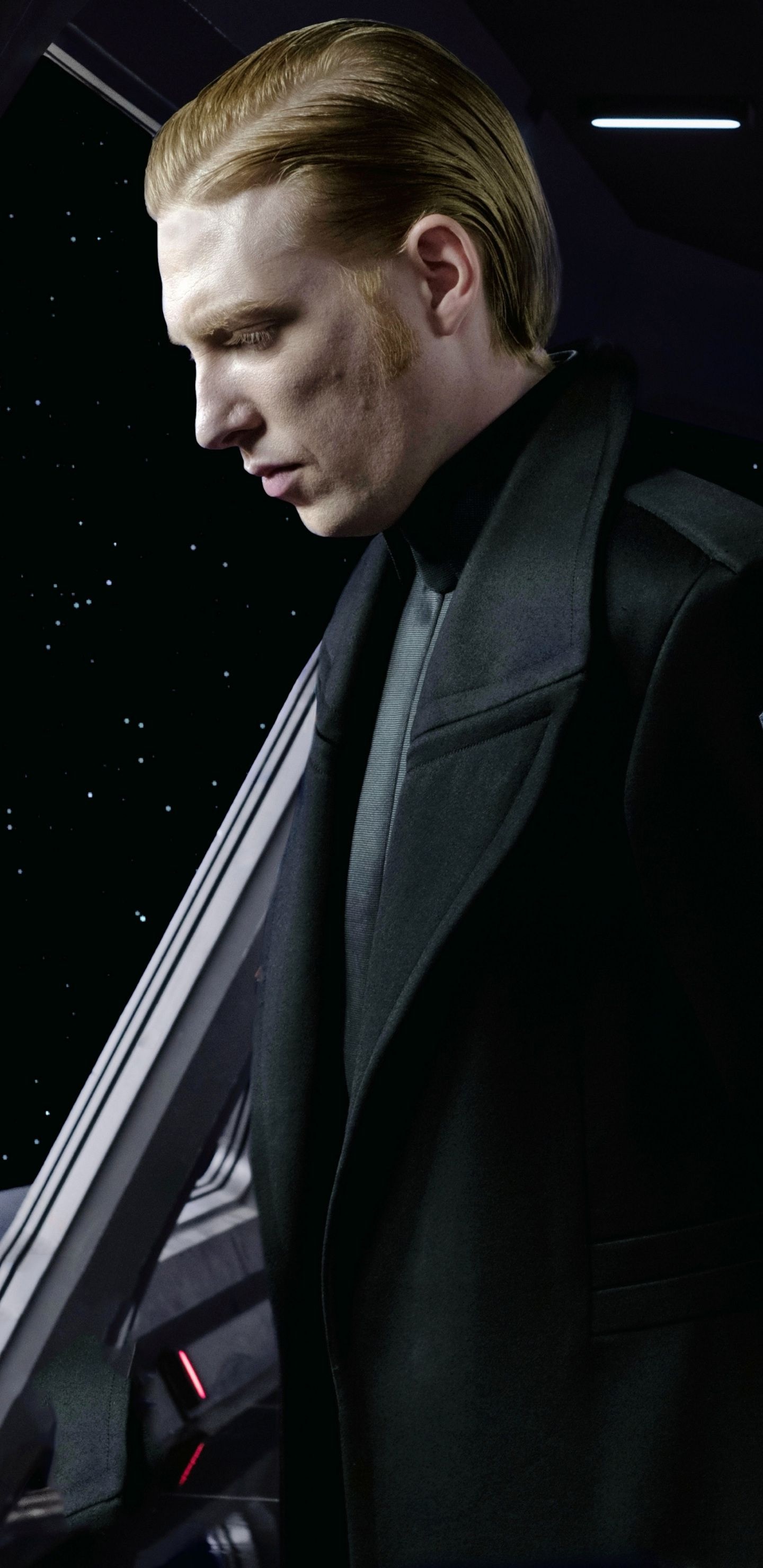 Domhnall Gleeson, Movies, Star Wars, Villainous character, 1440x2960 HD Phone