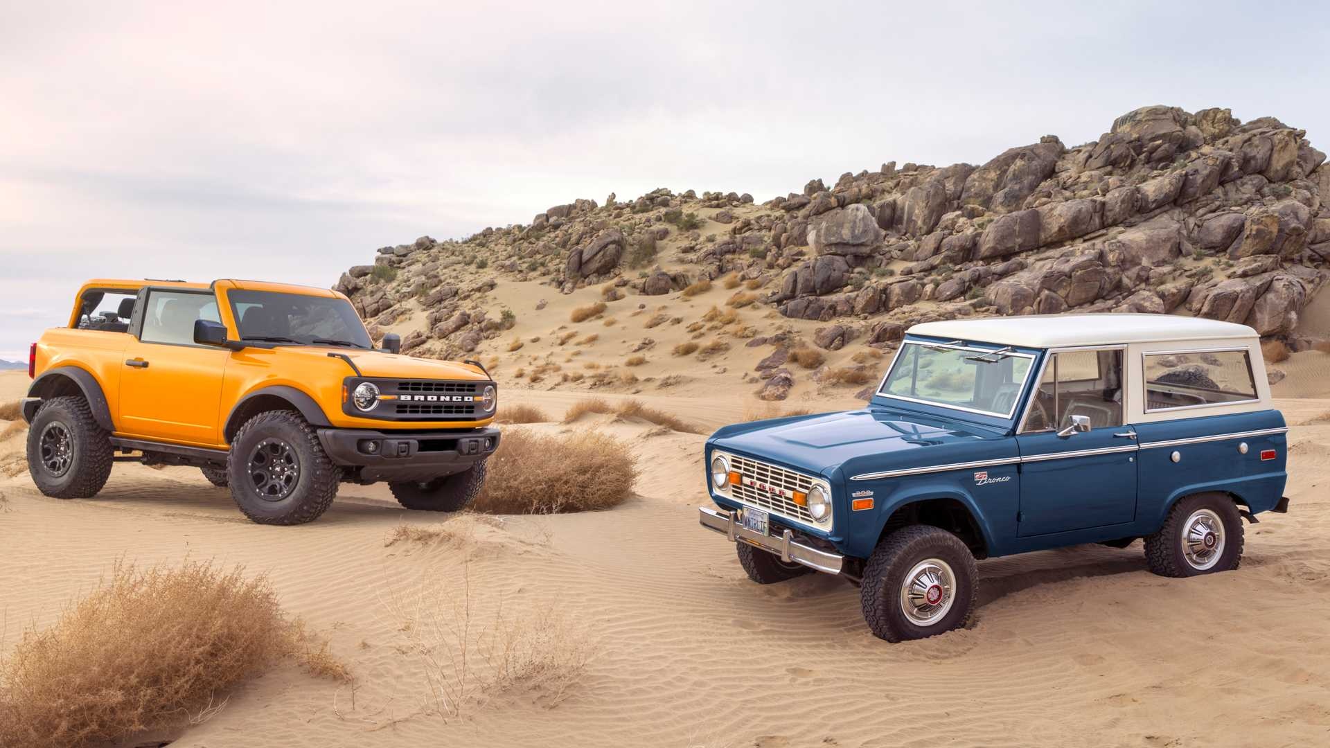 Evolution Of The Series, Ford Bronco Wallpaper, 1920x1080 Full HD Desktop