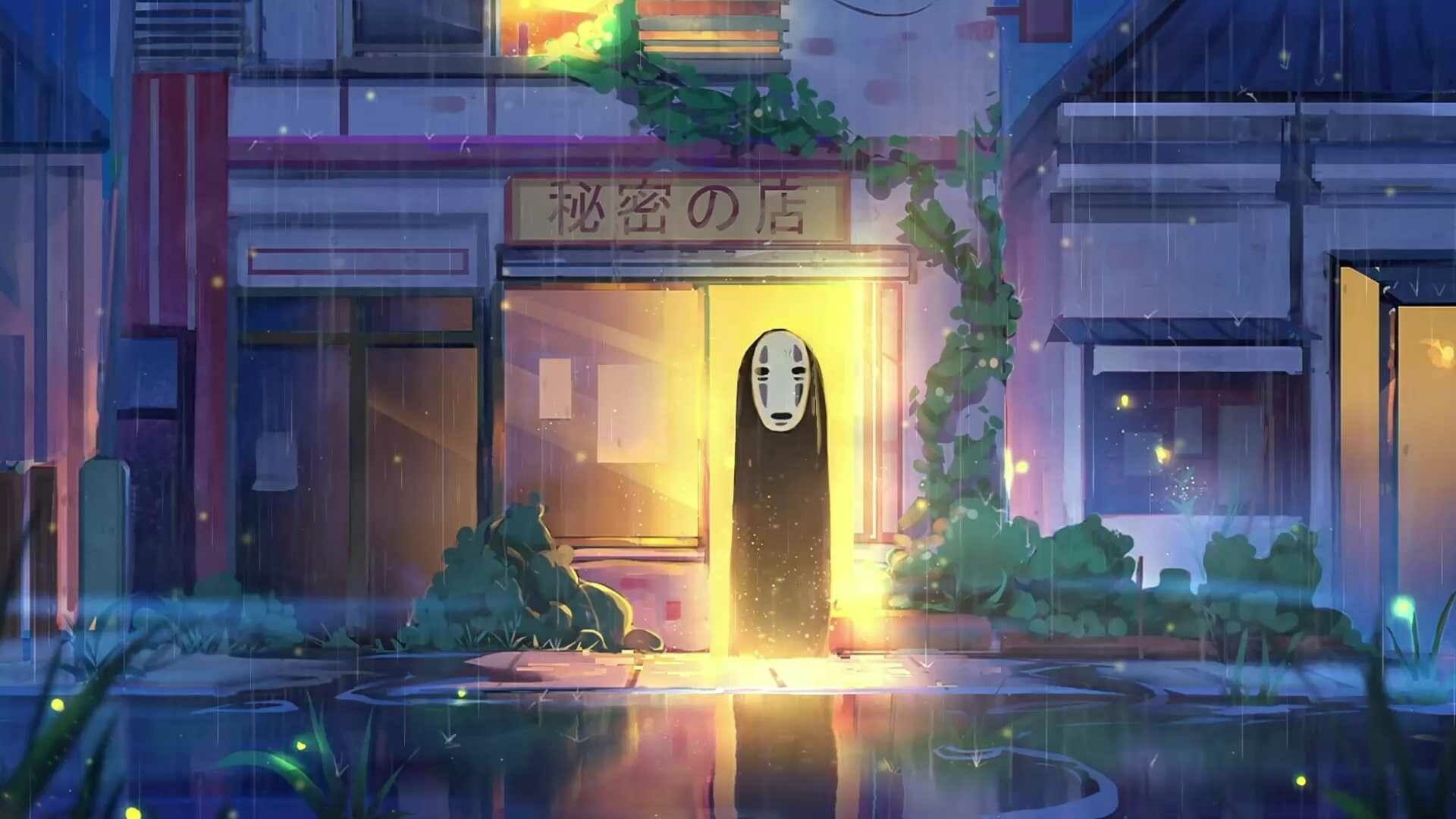 Spirited Away, Enchanting anime, Magical wallpaper, 1920x1080 Full HD Desktop