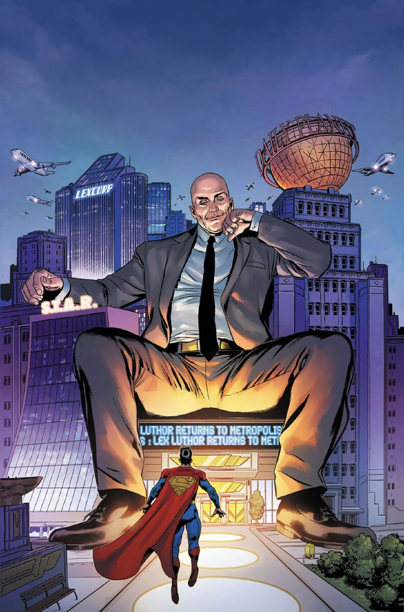 DC Comics, Superman, Lex Luthor, Annual Preview, 1400x2130 HD Phone