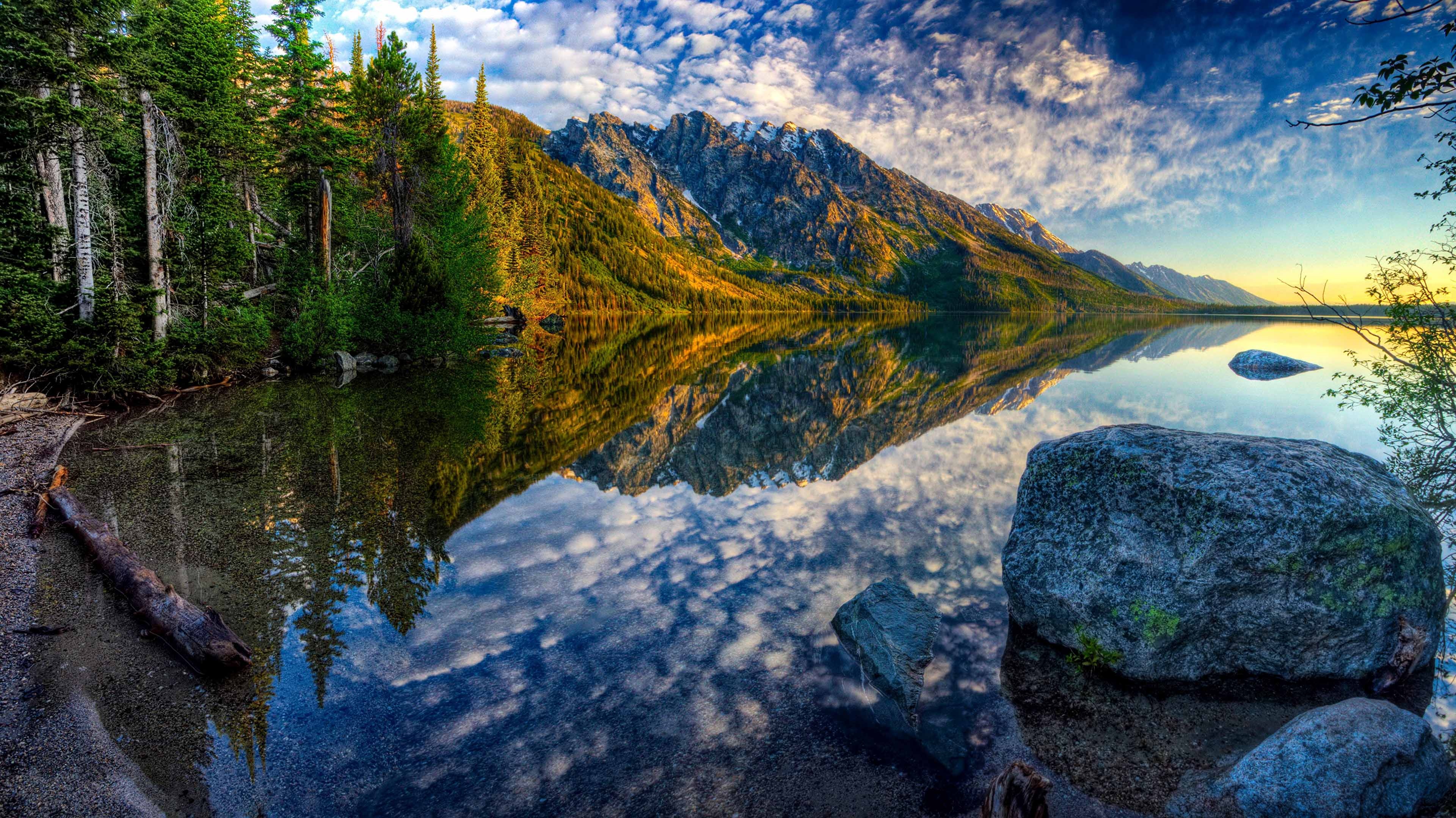 Jenny Lake, Grand Teton National Park Wallpaper, 3840x2160 4K Desktop