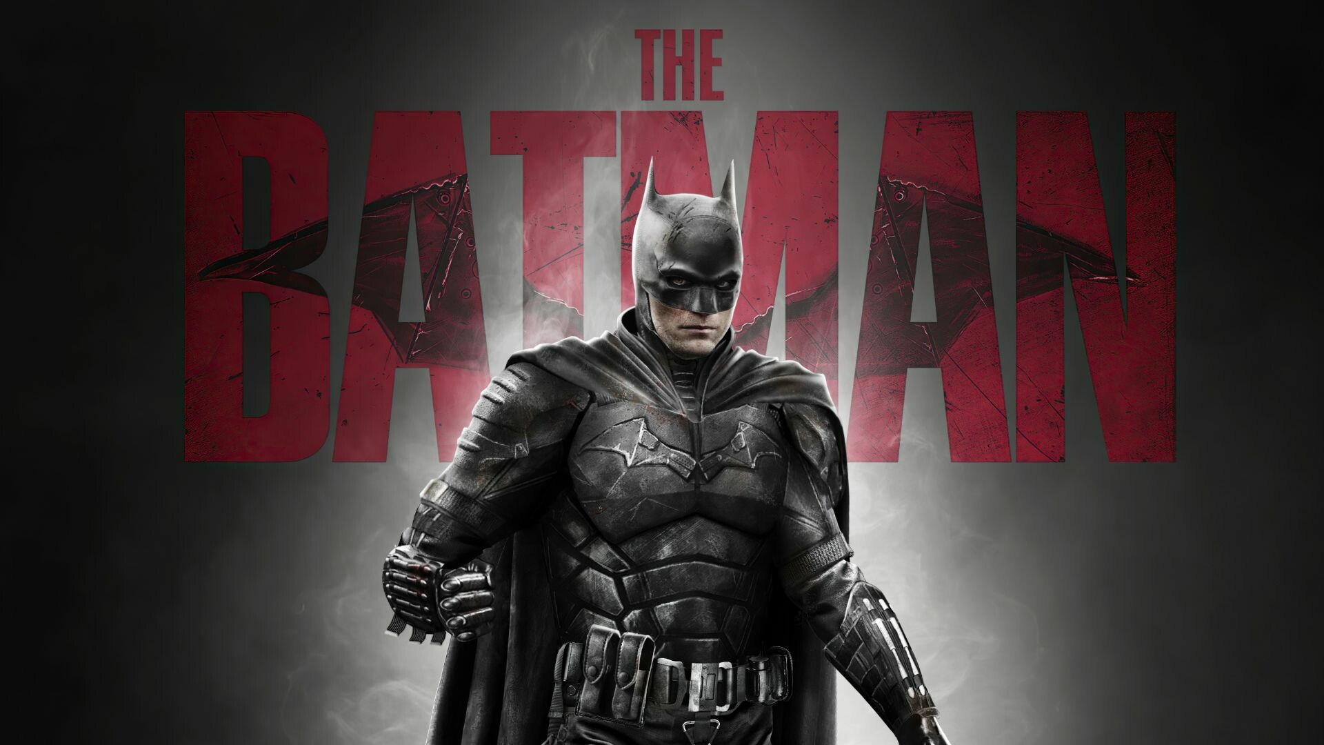 The Batman (2022), Ultra HD wallpapers, Intense crime-fighting, Dark Knight vigilante, 1920x1080 Full HD Desktop