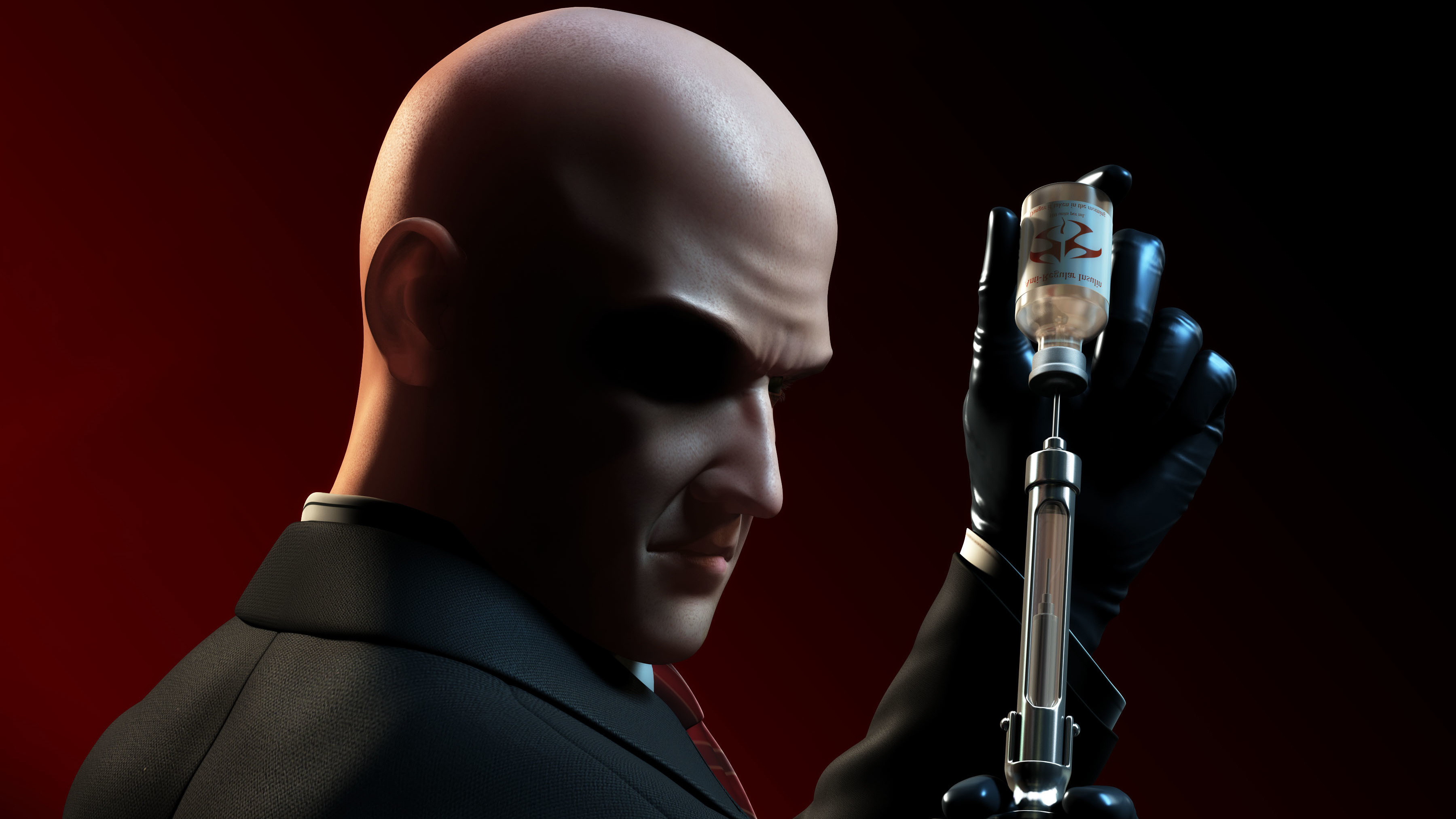 Agent 47, Hitman: Contracts Wallpaper, 3600x2030 HD Desktop