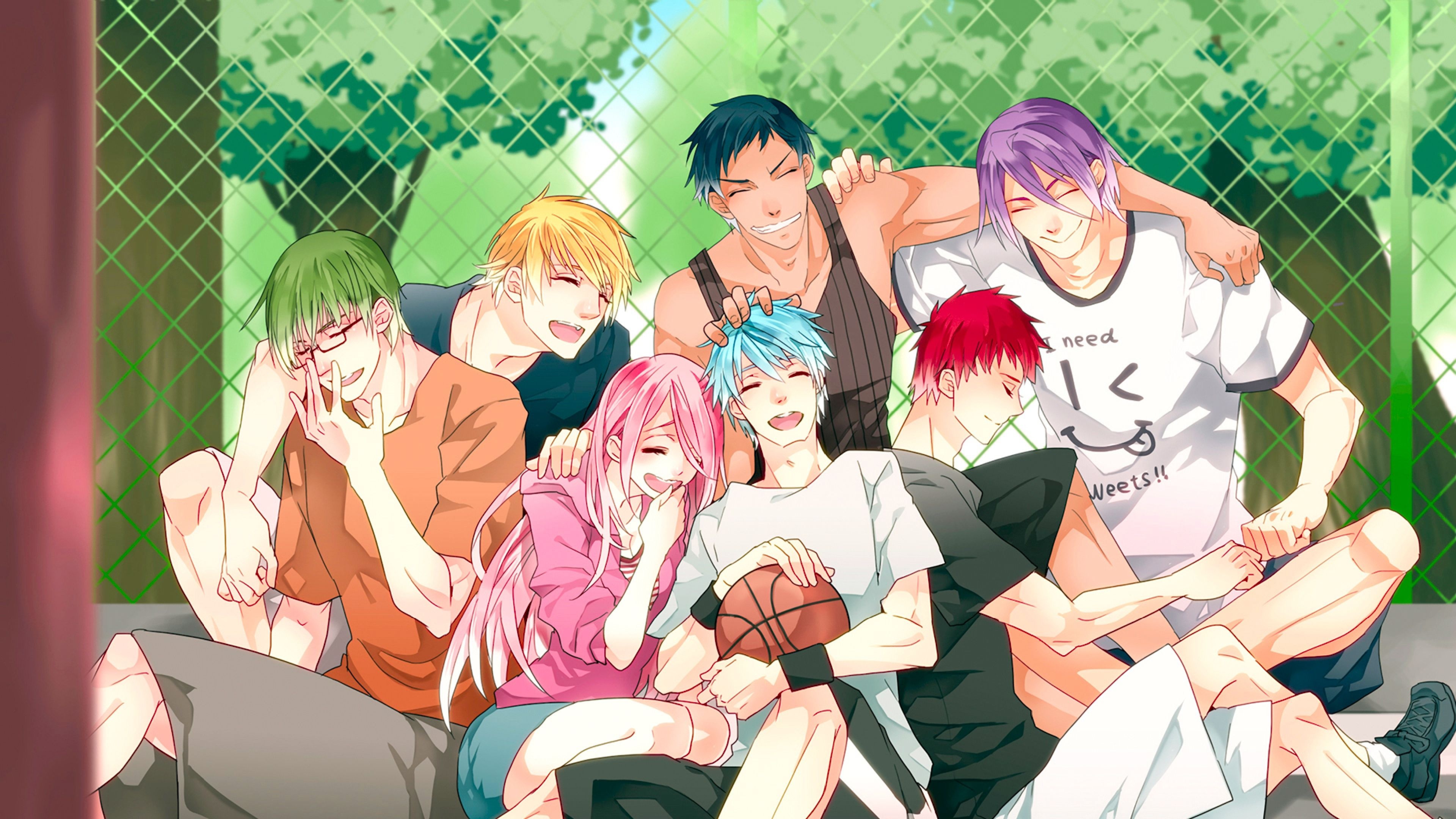 Kuroko's Basketball, Kuroko no Basket, Kuroko, 3840x2160 4K Desktop