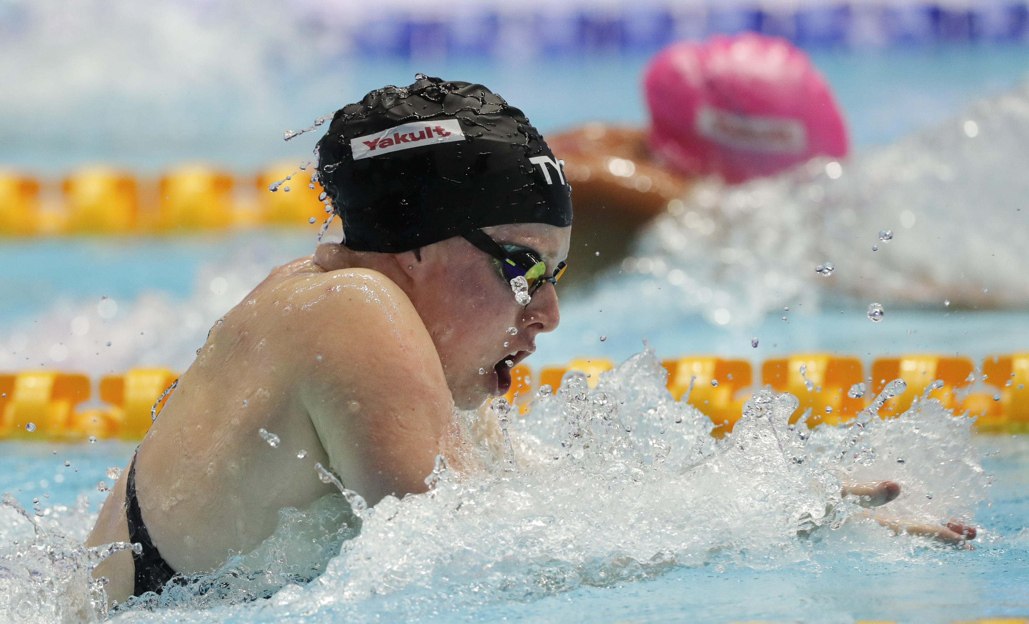 Lilly King, Breaststroke Wallpaper, 3500x2130 HD Desktop