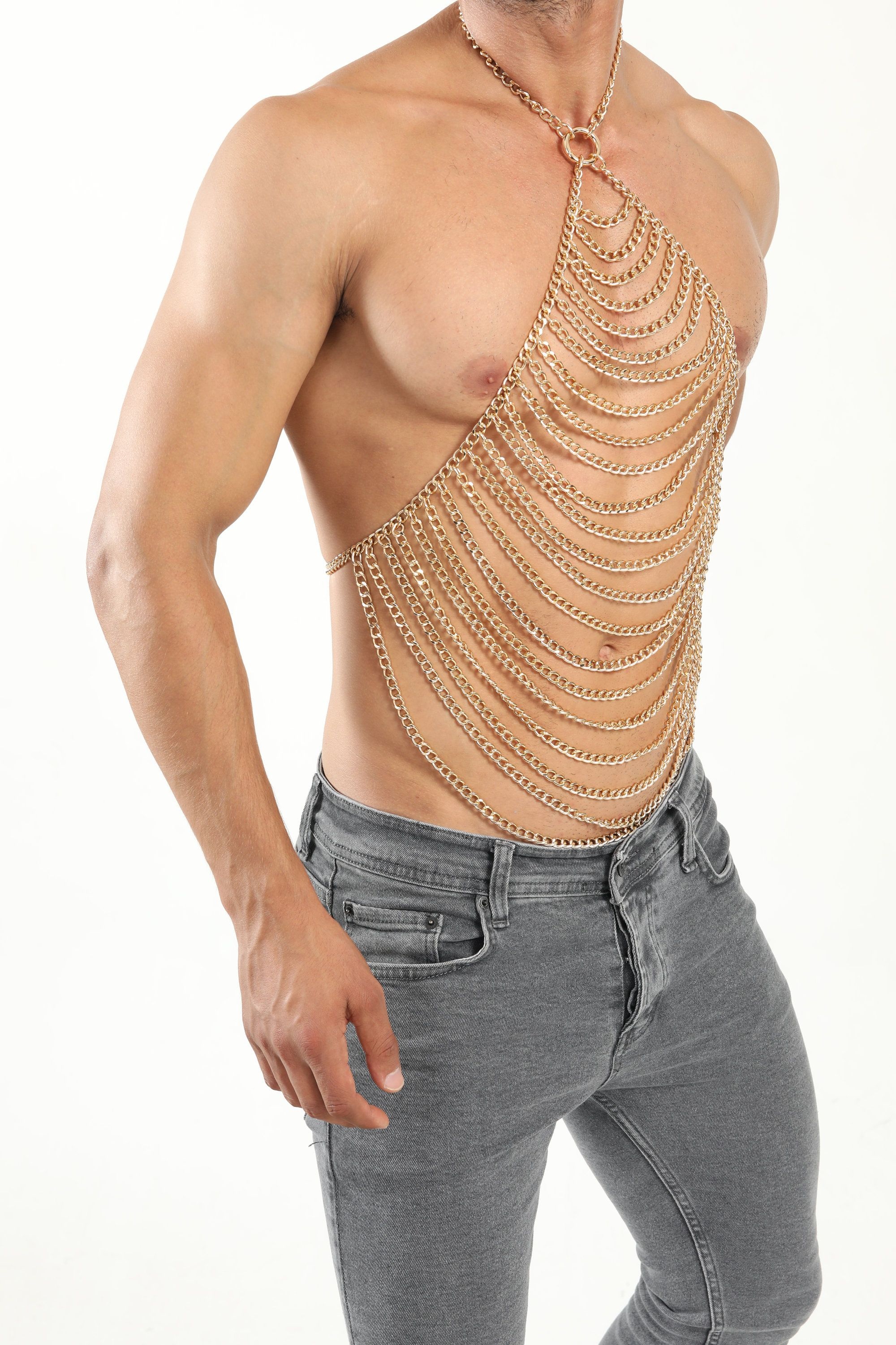 Body Chain, Men's Fashion, Jewelry, LARP, 2000x3000 HD Phone