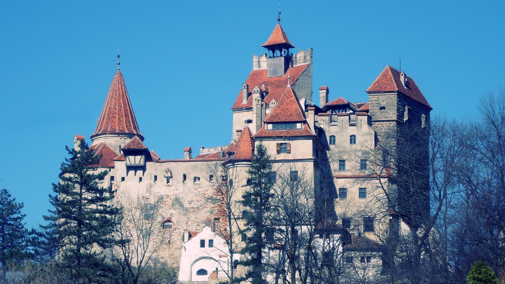 Bran Castle, Wallpaper, 1920x1080 Full HD Desktop