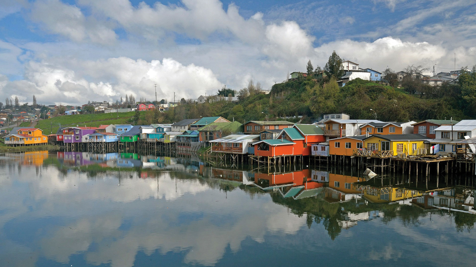 Chiloe Island, Historic Castro, Stilted houses, Patagonian charm, 1920x1080 Full HD Desktop