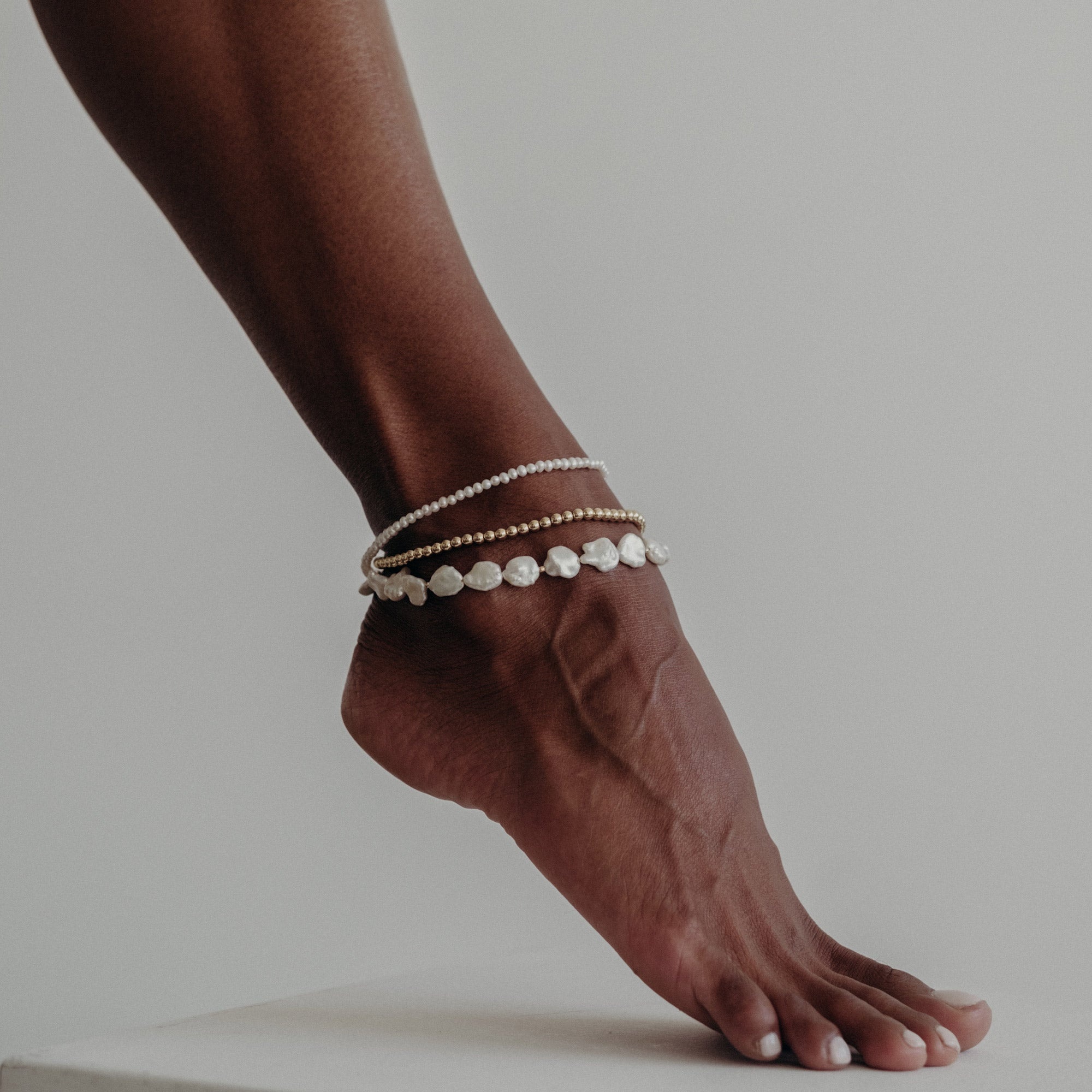 Julie anklet, Bychari inspiration, Delicate accessory, Elegant design, 2000x2000 HD Phone