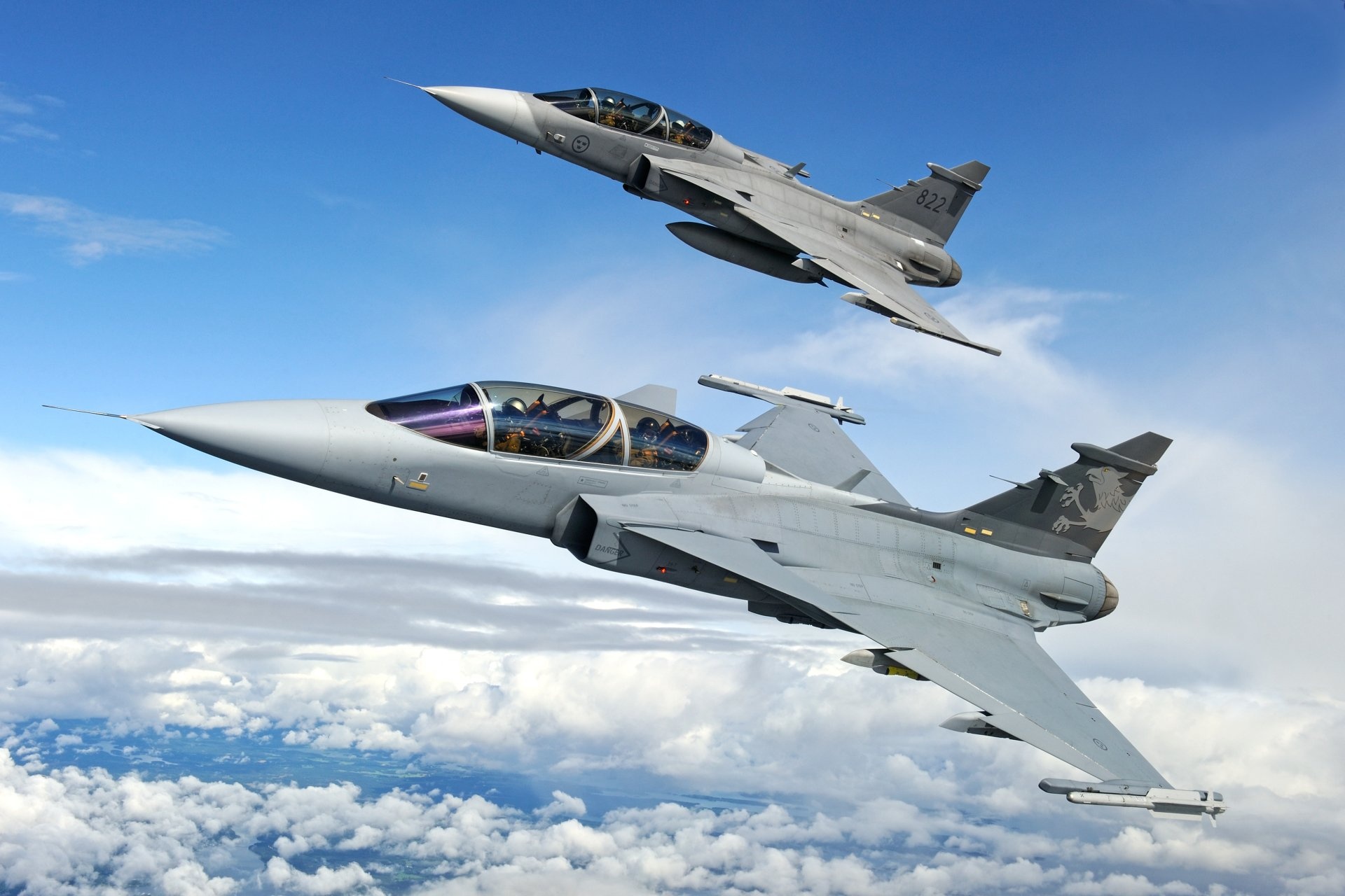 Saab Airplane, Saab JAS 39 Gripen, 4K wallpapers, 1920x1280 HD Desktop