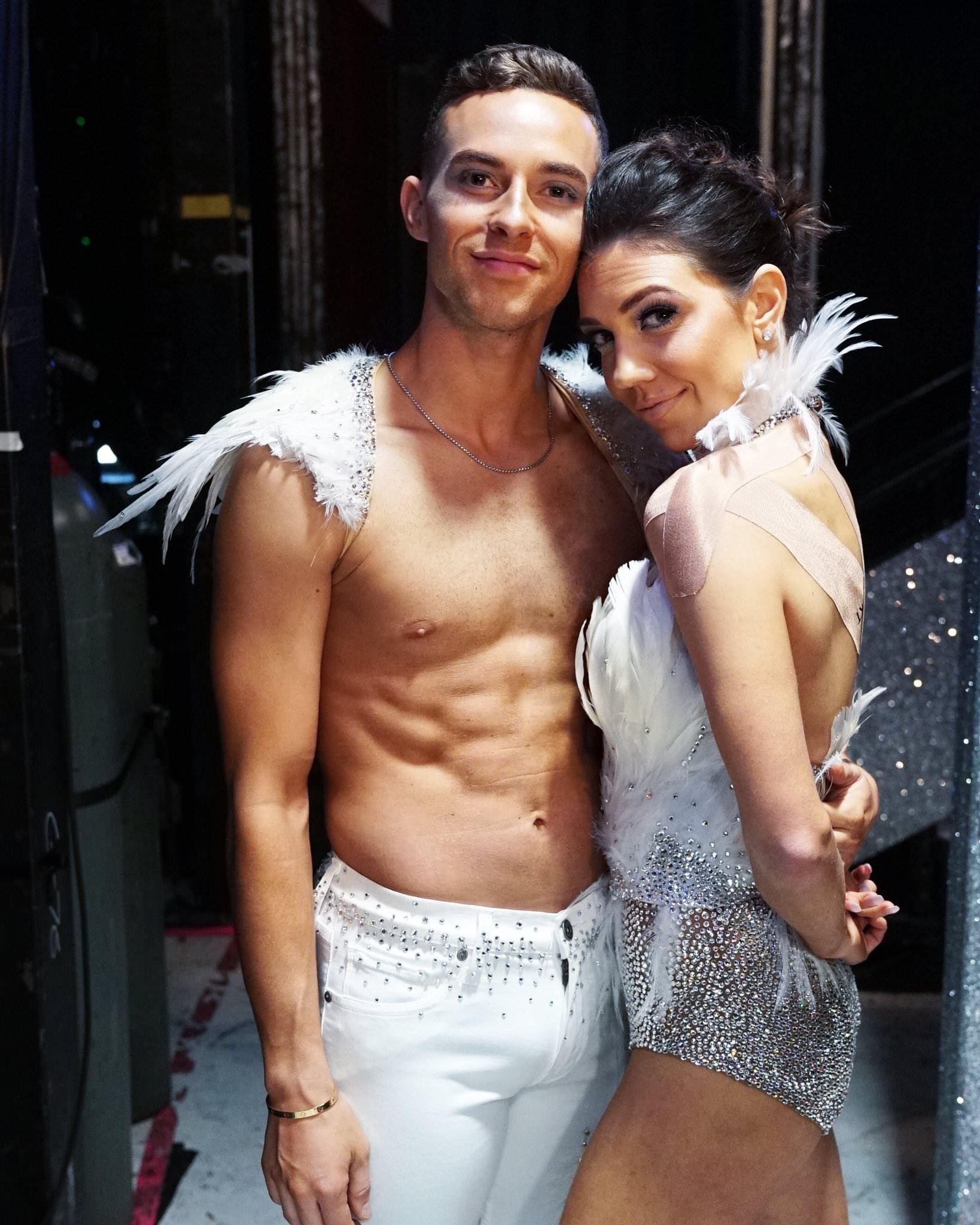 Jenna Johnson, Adam Rippon Wallpaper, 1640x2050 HD Phone