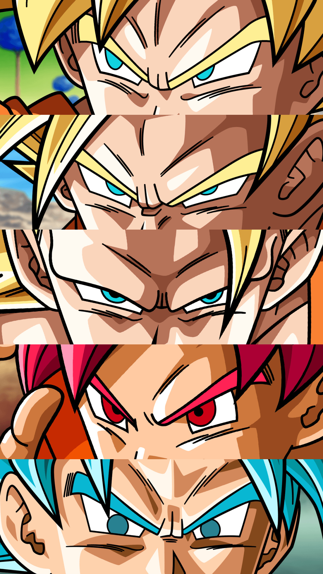 Dragon Ball Z Abridged, Dragon Ball crossover, Action-packed wallpapers, Dragon Ball X, 1080x1920 Full HD Phone