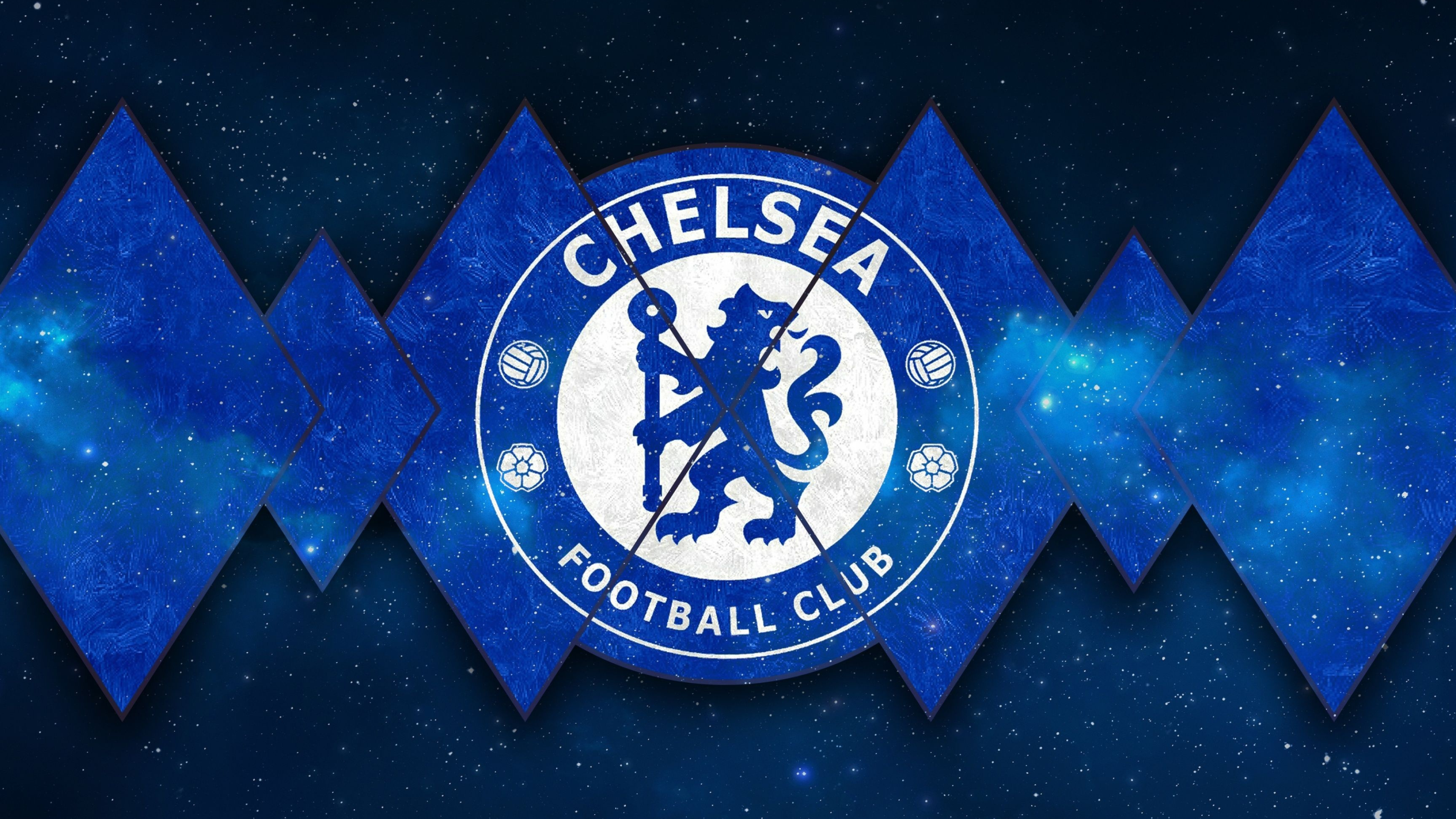 Space, Logo Chelsea Wallpaper, 3840x2160 4K Desktop