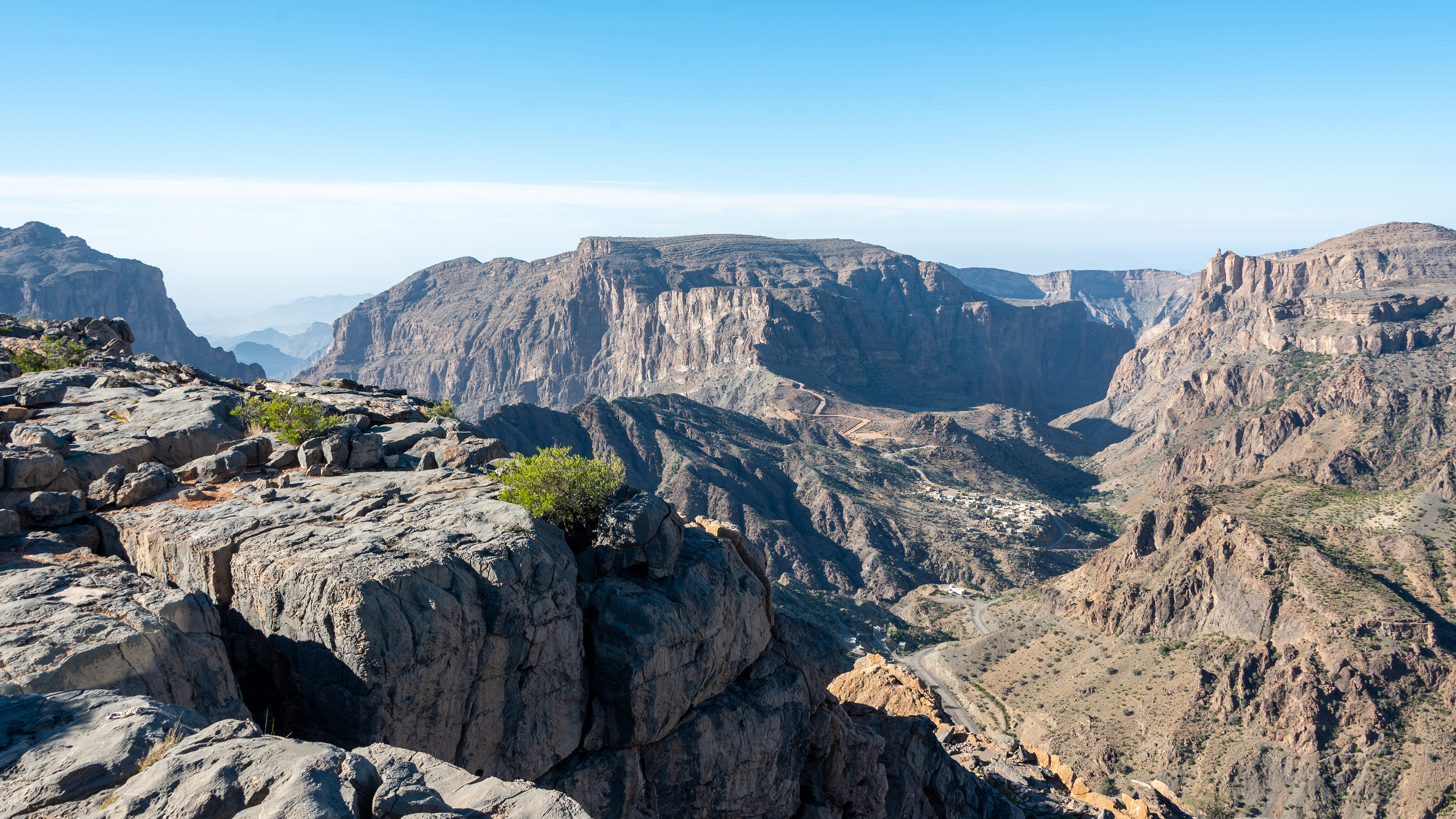 Oman, Sayq, Mountains and valleys, Majestic splendor, 3840x2160 4K Desktop