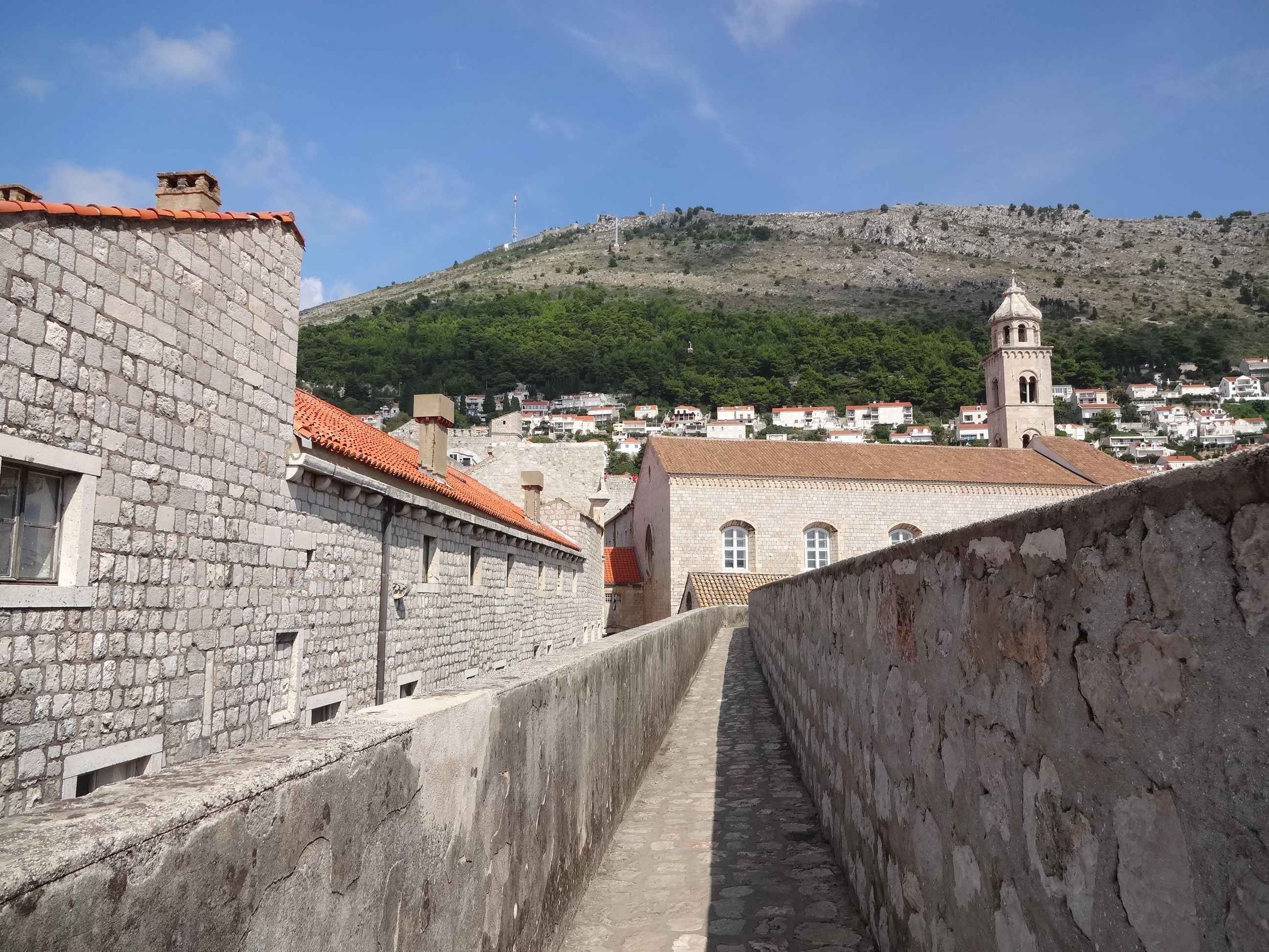 Dubrovnik section of wall, Mount Srd, Cable car, 2600x1950 HD Desktop