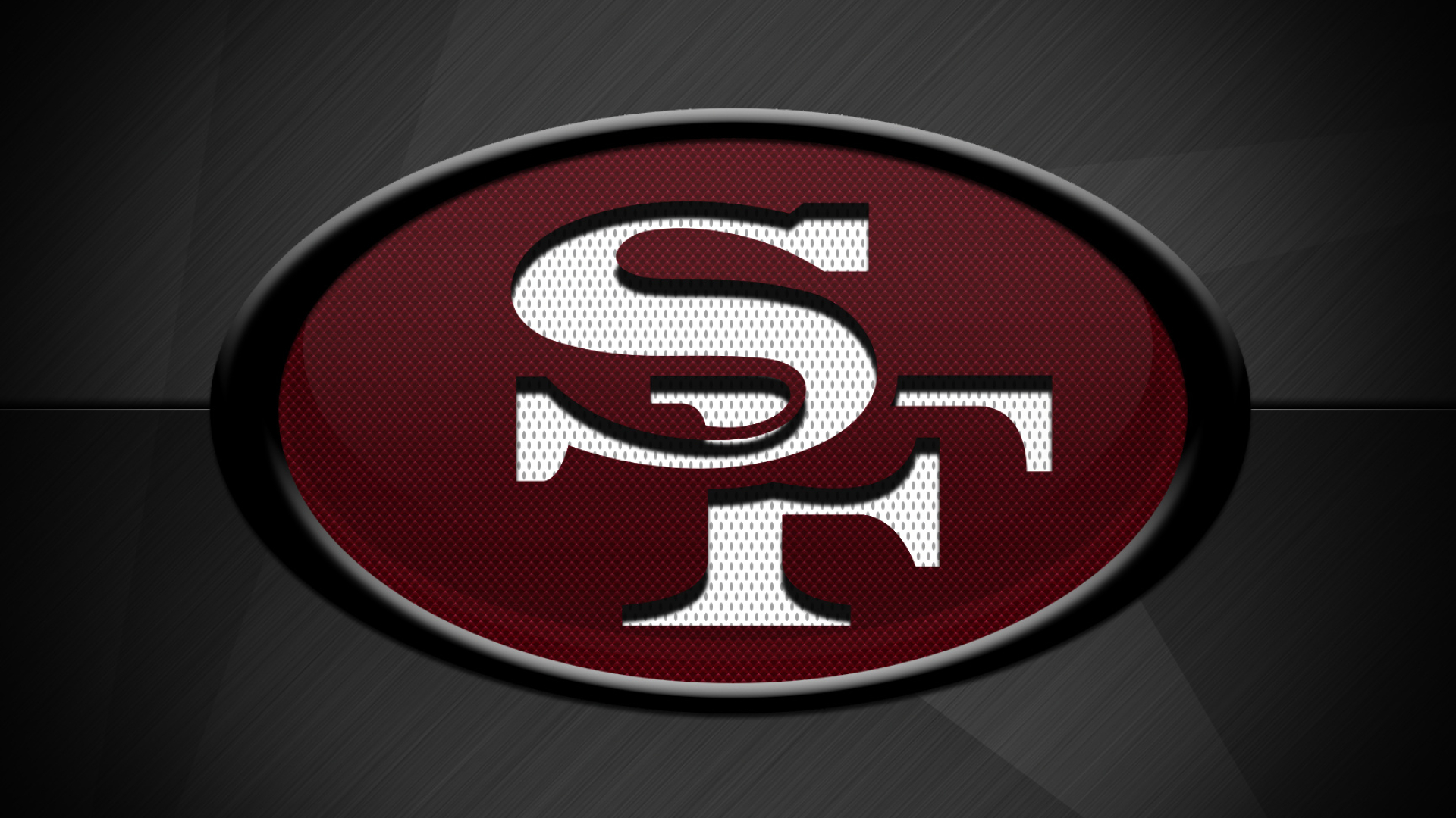 3D Logo, 49ers Logo Wallpaper, 1920x1080 Full HD Desktop