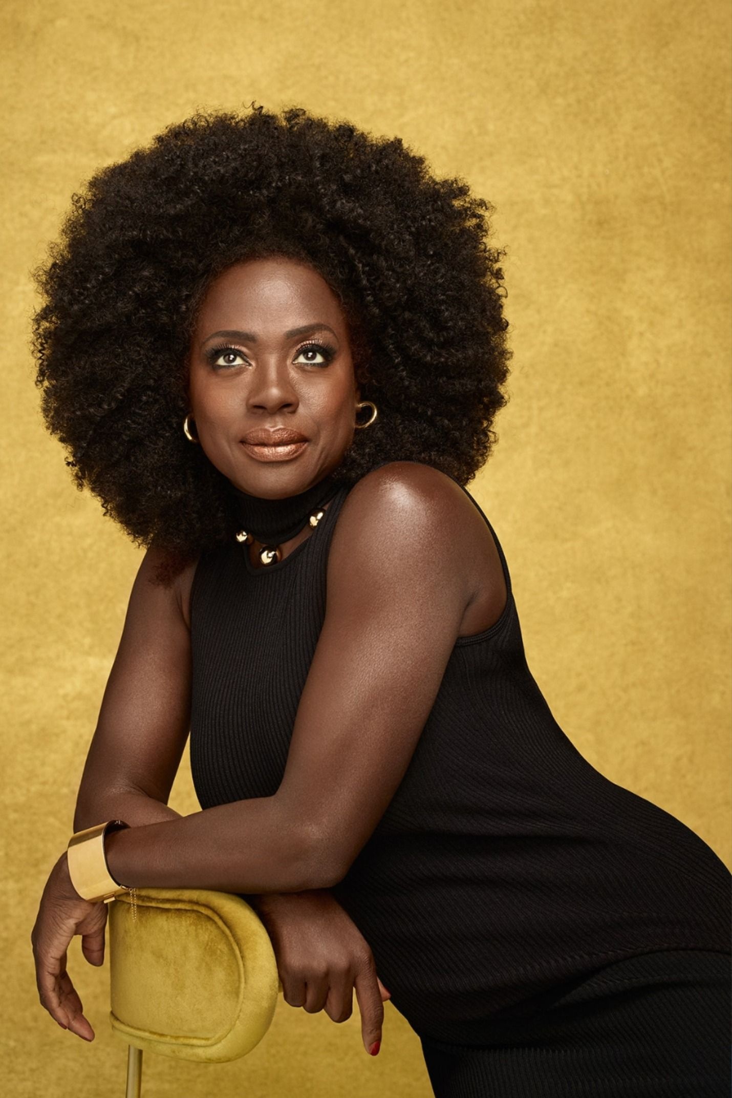 Viola Davis, Naturally, Pin, Natural beauty, 1430x2150 HD Phone