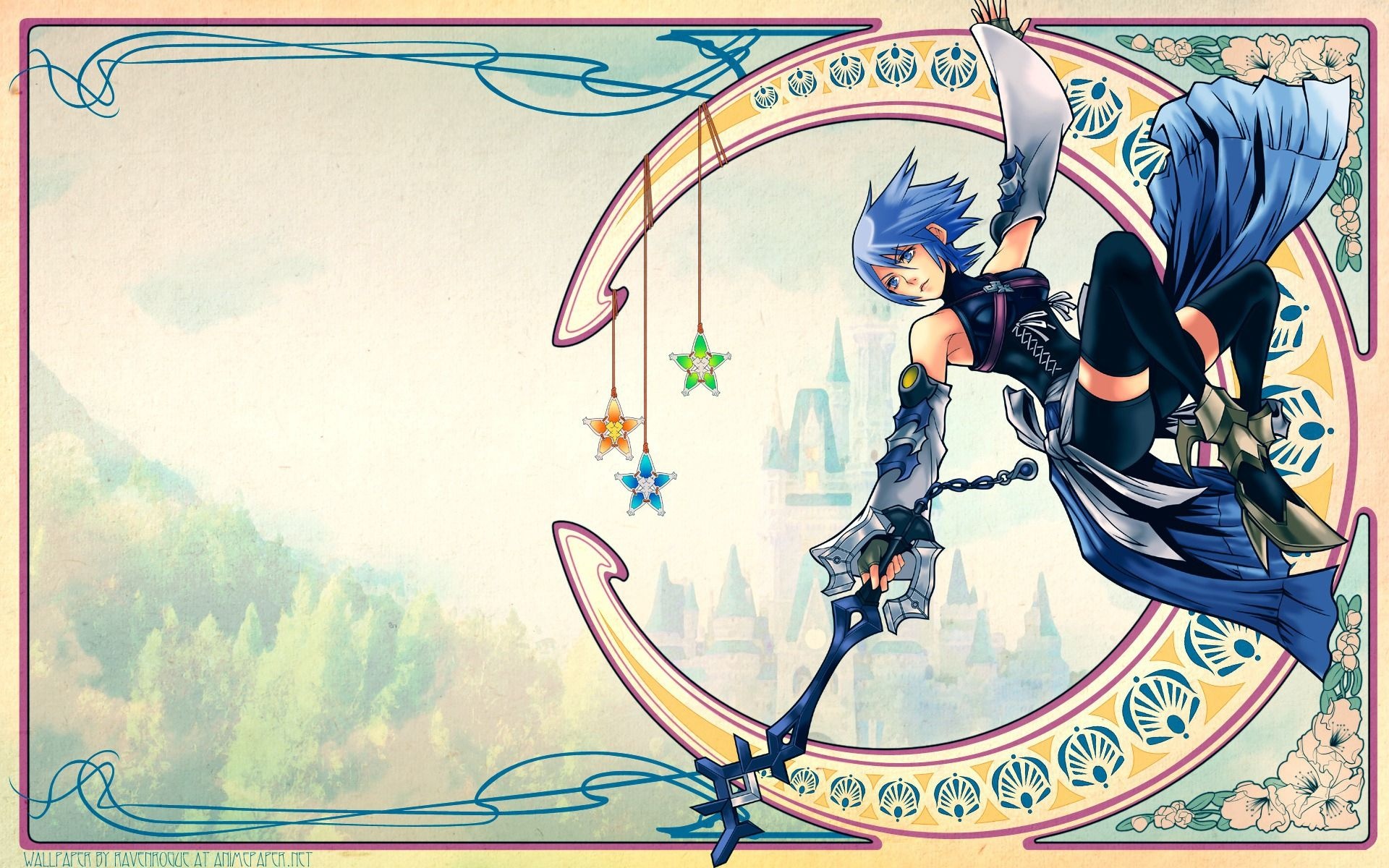 Aqua, Kingdom Hearts, Gaming, Fanart featuring Aqua, 1920x1200 HD Desktop