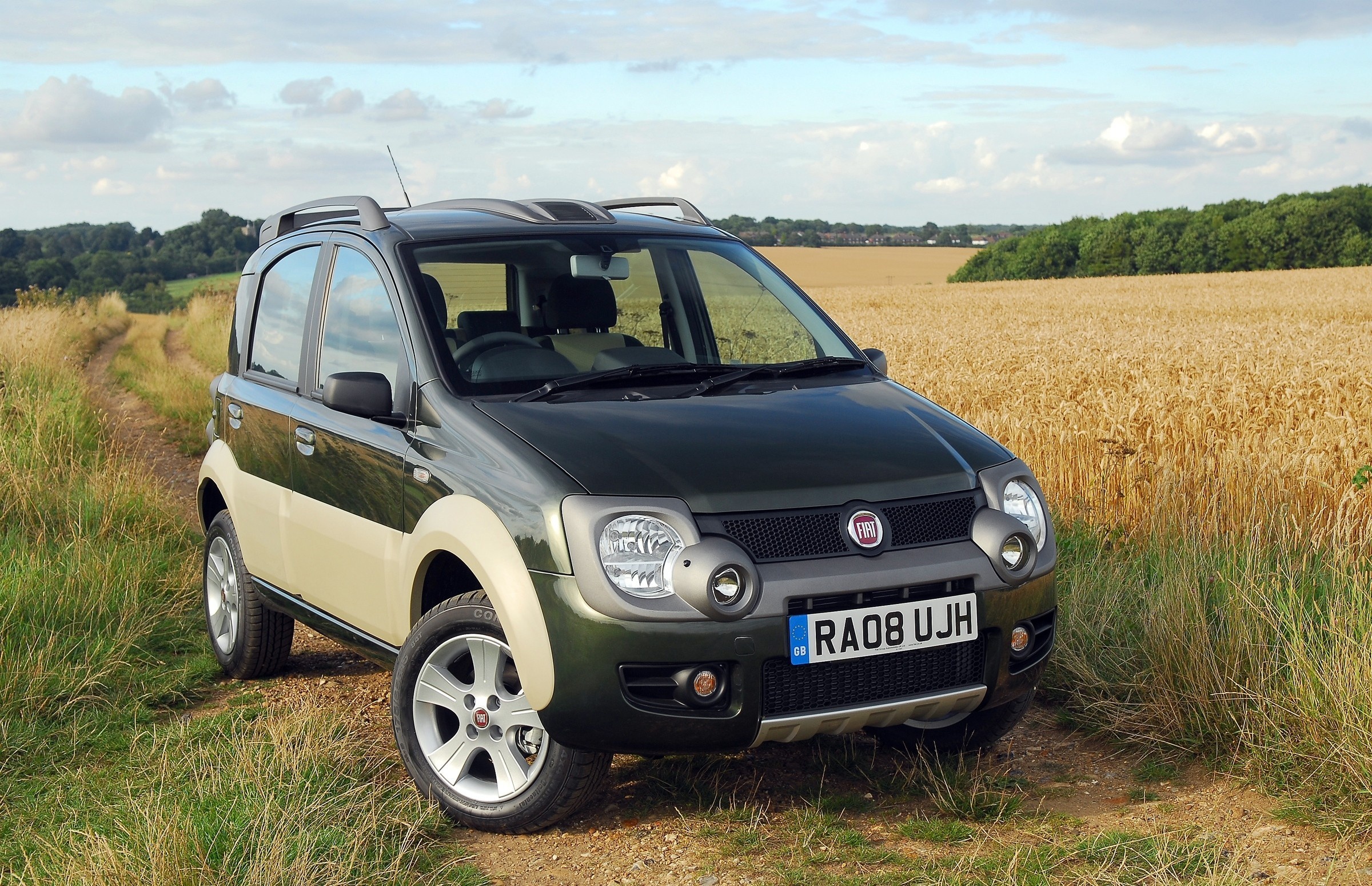 2008 Model, Fiat Panda Wallpaper, 2400x1550 HD Desktop