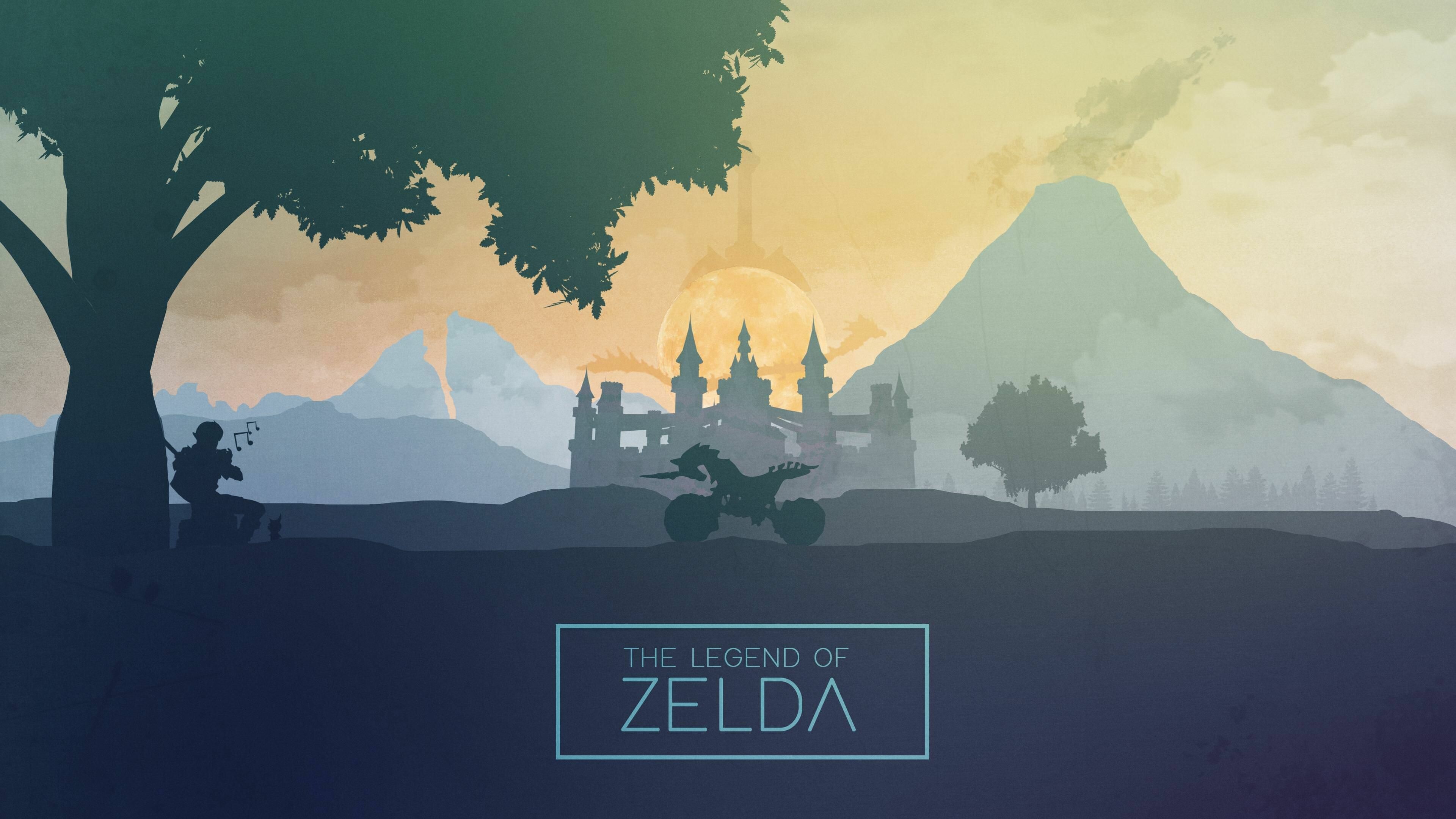 Breath of the Wild 4K wallpaper, Legend of Zelda, Gaming, 3840x2160 4K Desktop