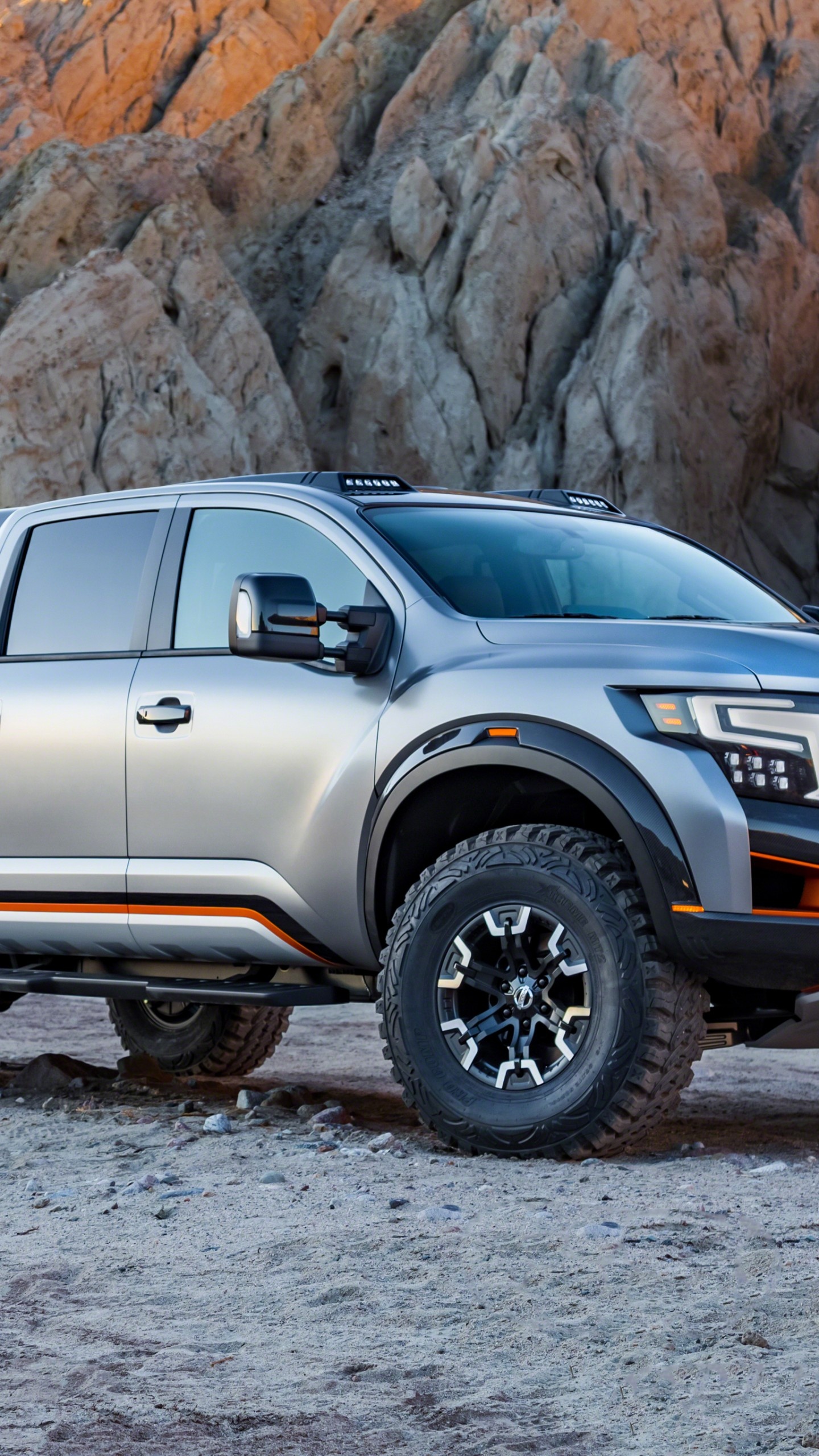 Nissan Titan, Auto, Warrior edition, Extreme off-road capability, 1440x2560 HD Phone