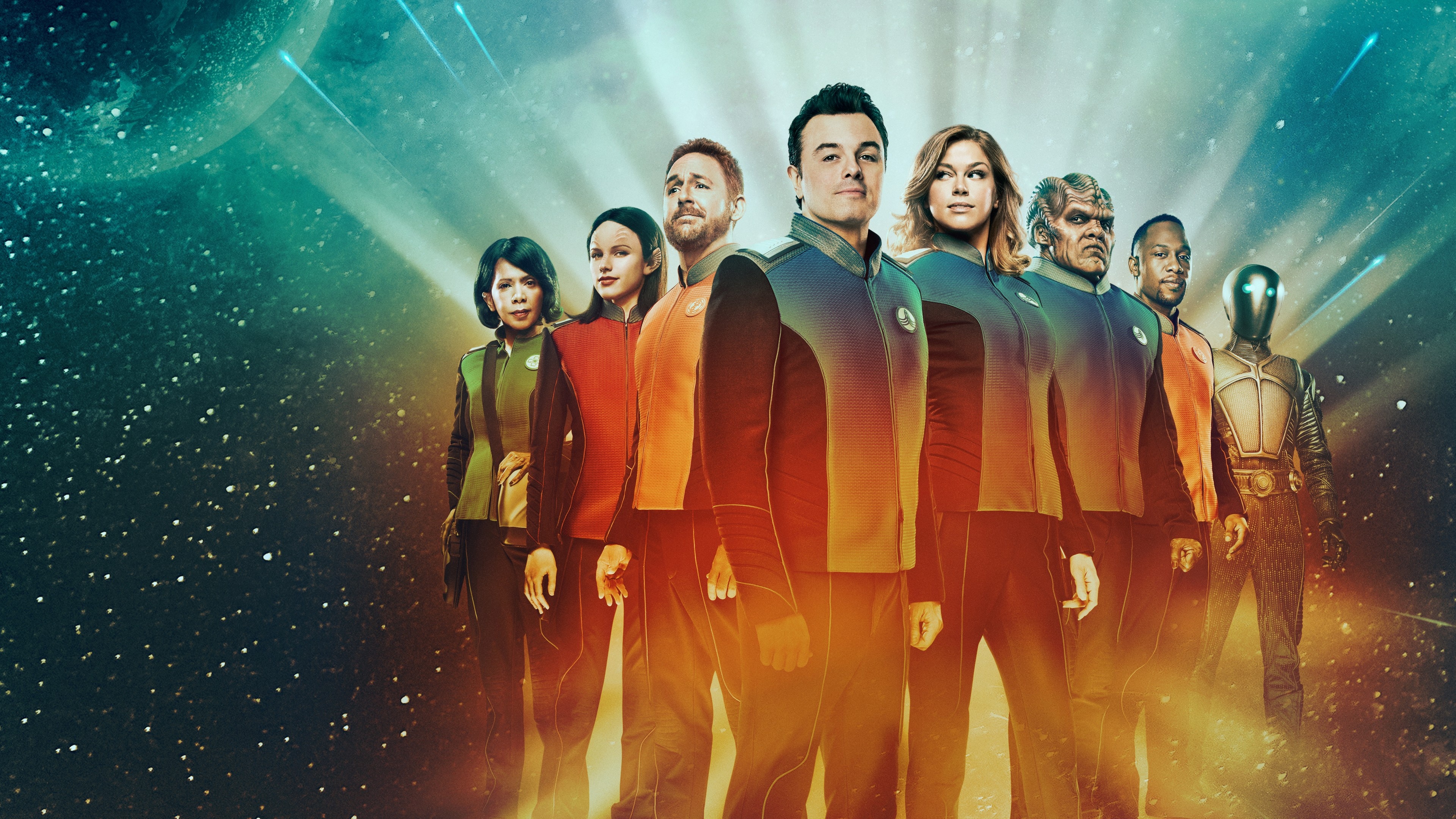 The Orville, Season 1, Seth MacFarlane, Scott Grimes, 3840x2160 4K Desktop